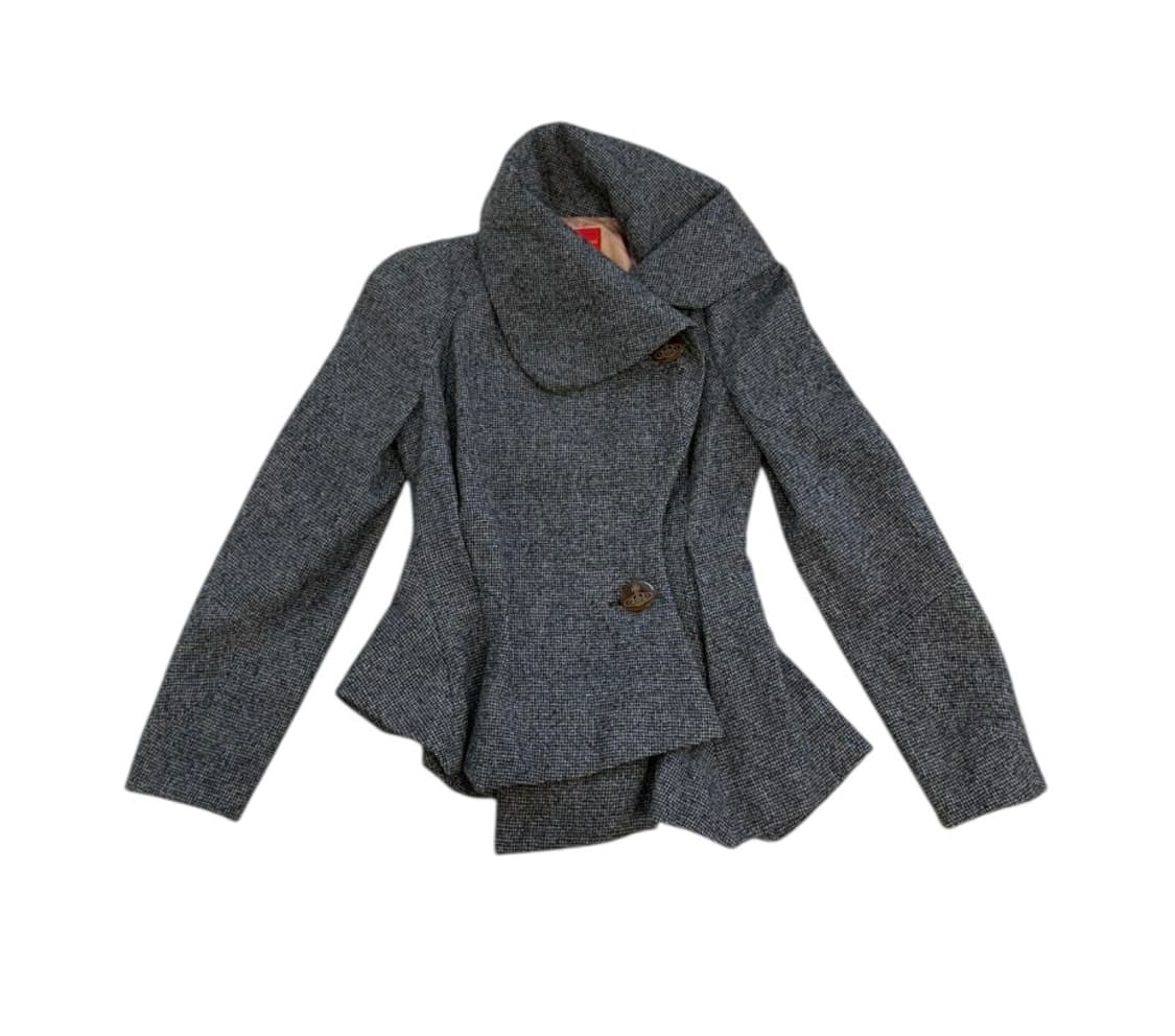 비비안 웨스트우드 레드라벨 그레이 피플럼 자켓 상품이미지1