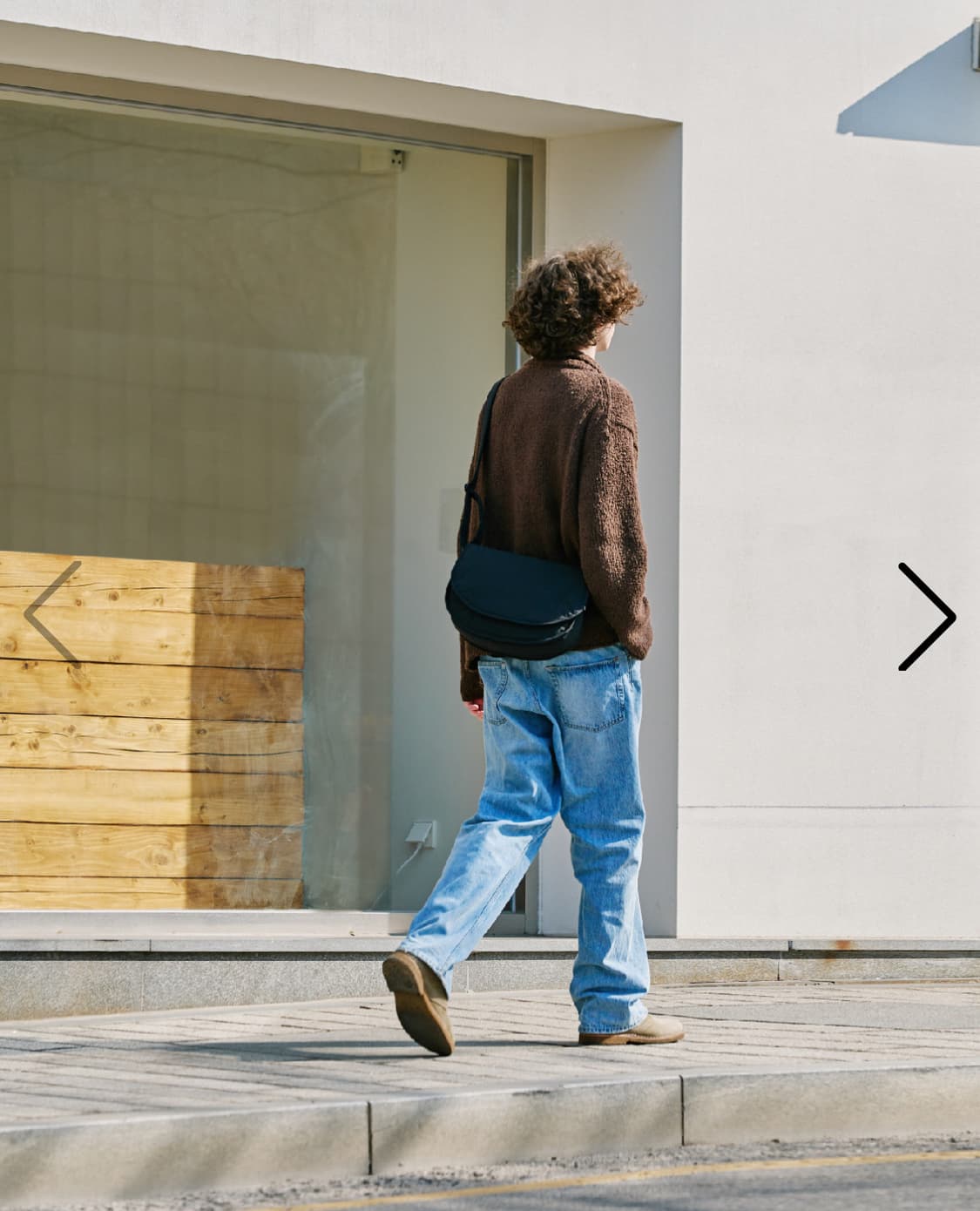 마지언타이틀 s러너백 블랙 상품이미지4