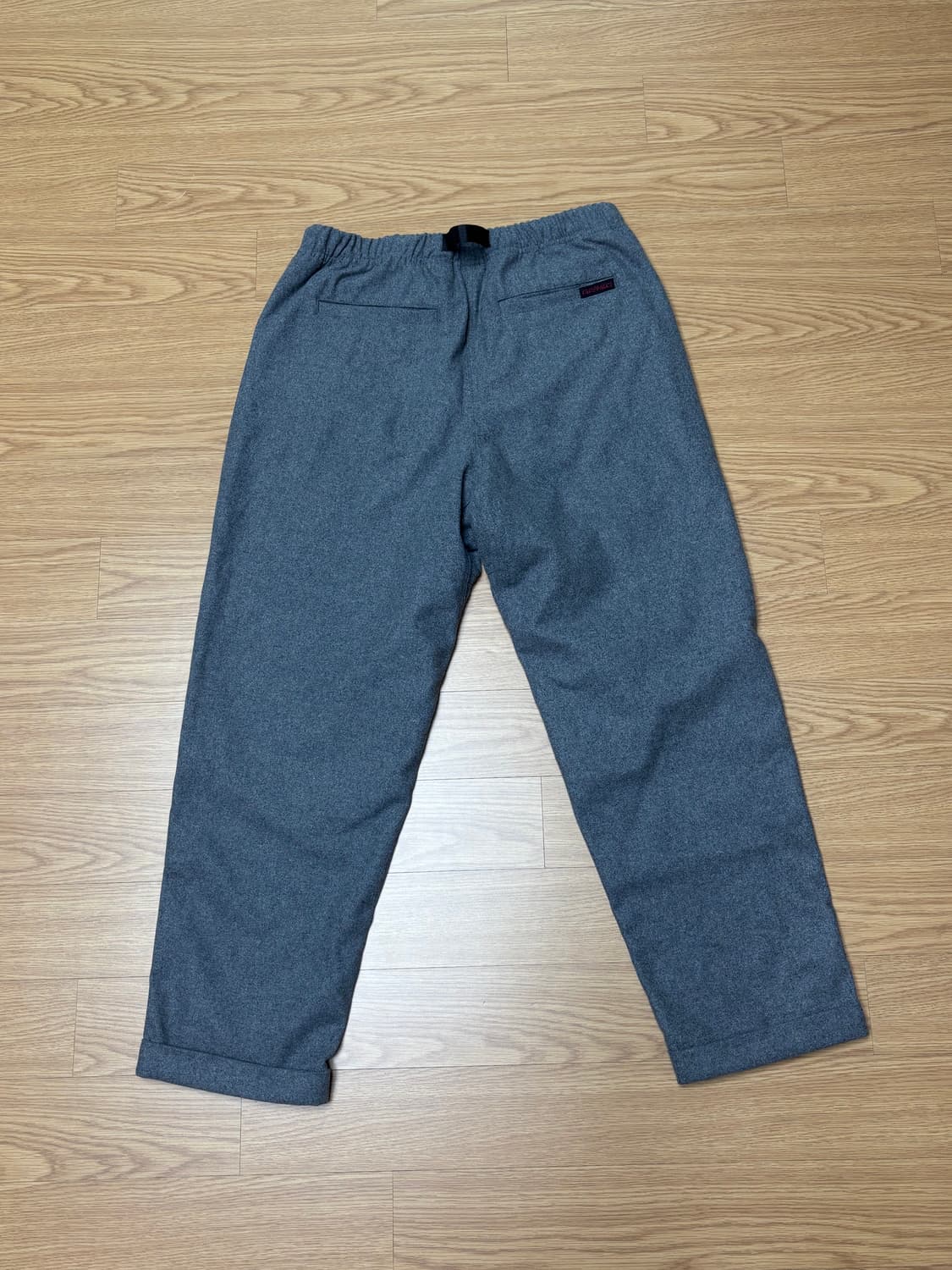 그라미치 울 팬츠 바지 그레이 M 상품이미지3