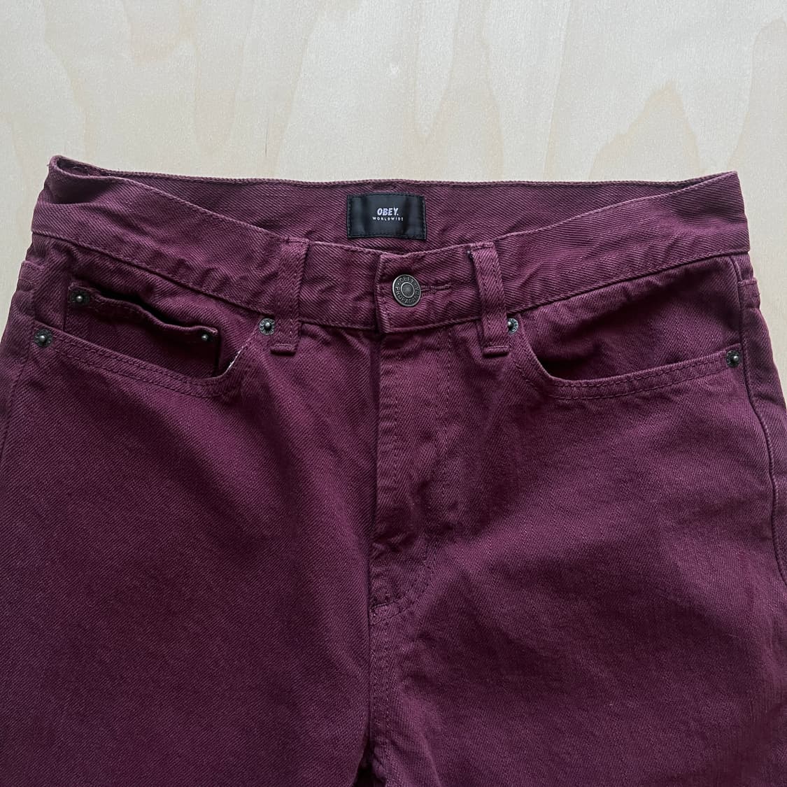 Obey Bender Denim Pants (~28) 상품이미지3