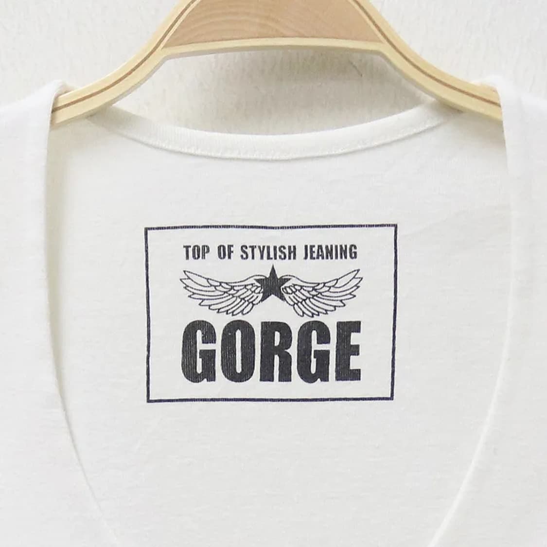 GORGE 딥 유넥 긴팔 티셔츠 62268 상품이미지3