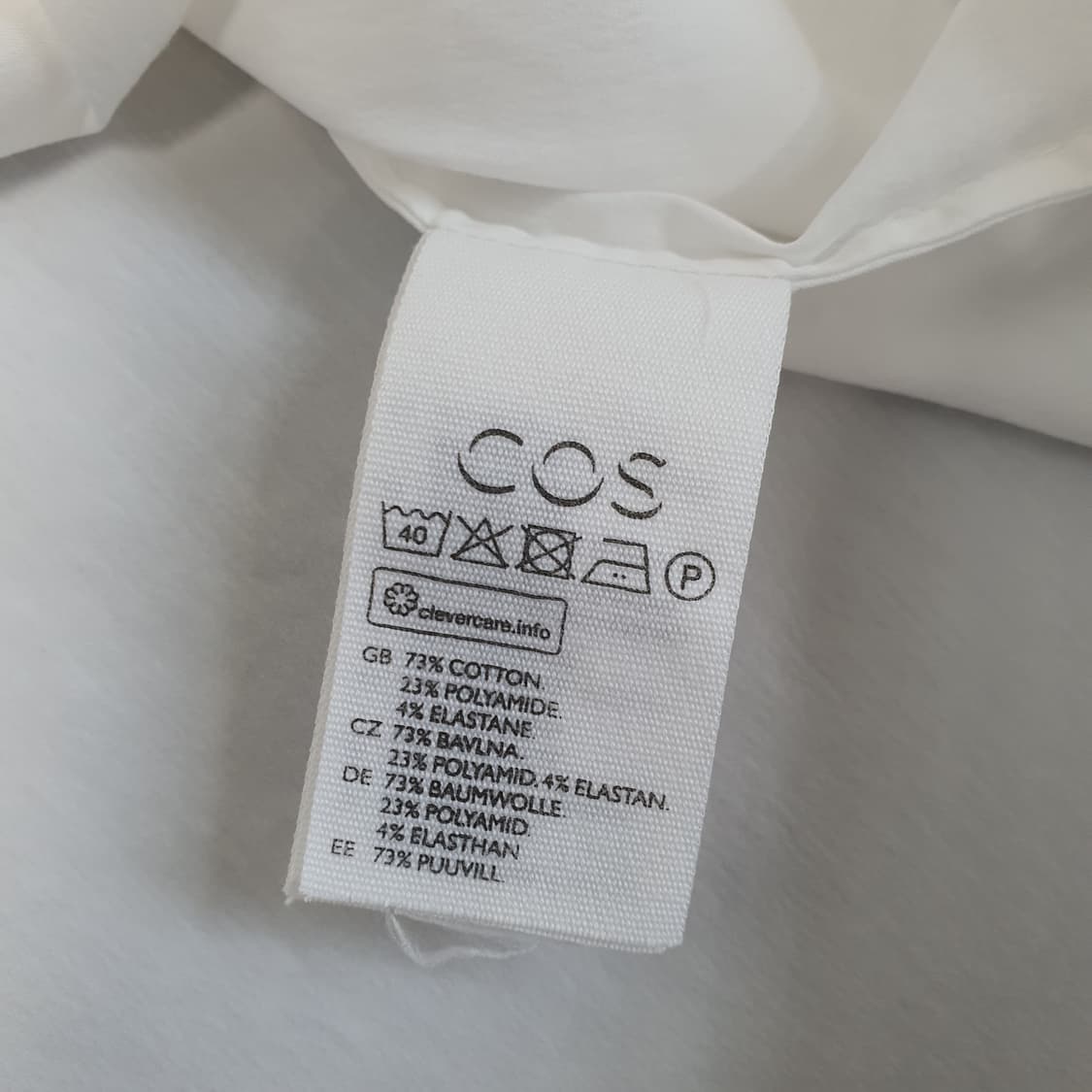 COS 코스 7부소매 헨리넥 셔츠 남자105 상품이미지5