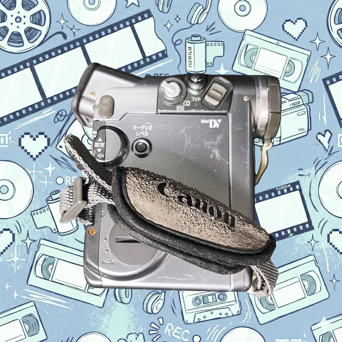 Canon ixy dv m2 6mm 캠코더 (테이프리스 개조 가능) 상품이미지3