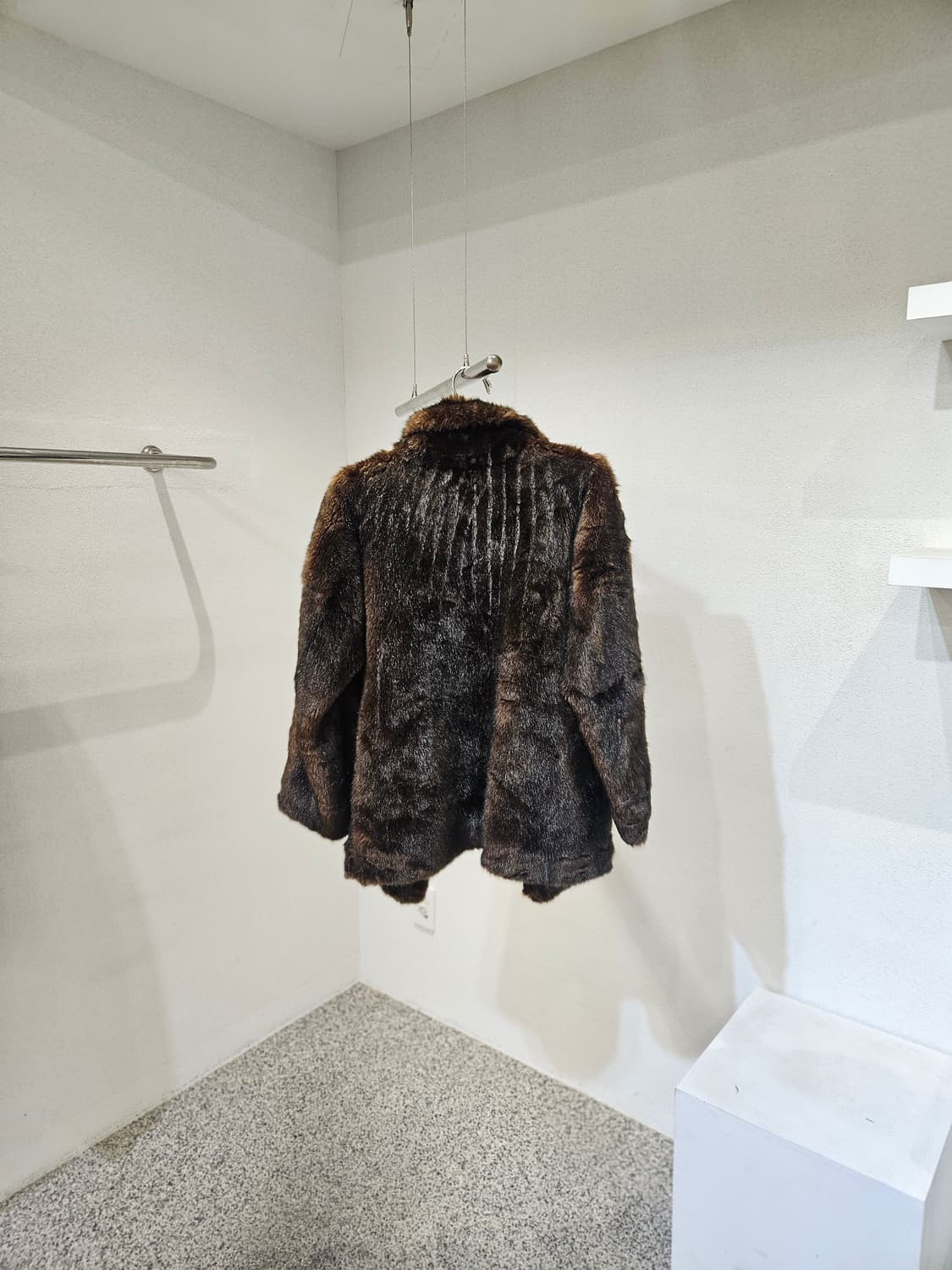 퍼 하프 자켓 상품이미지2