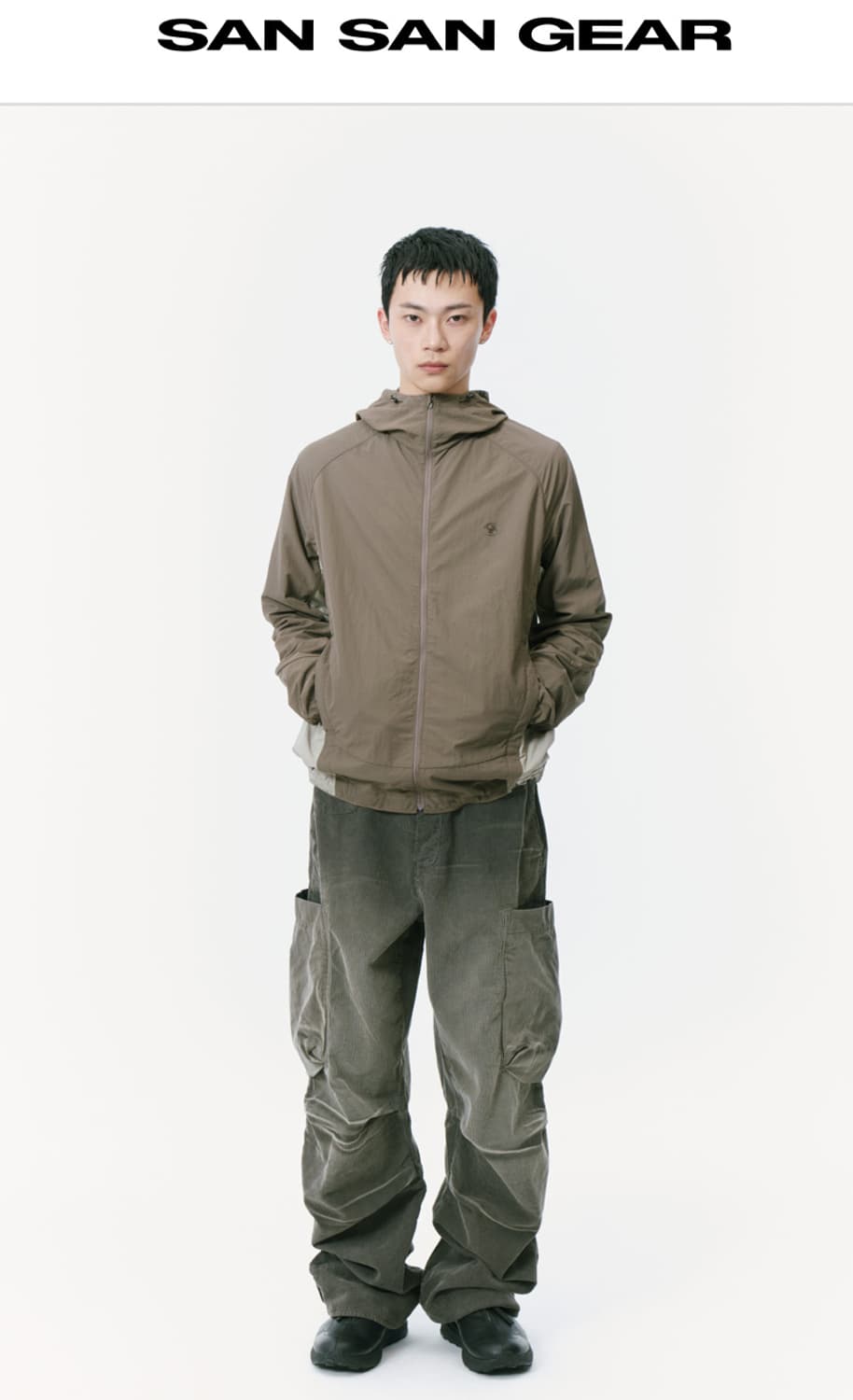 산산기어 alpha jacket brown 상품이미지6