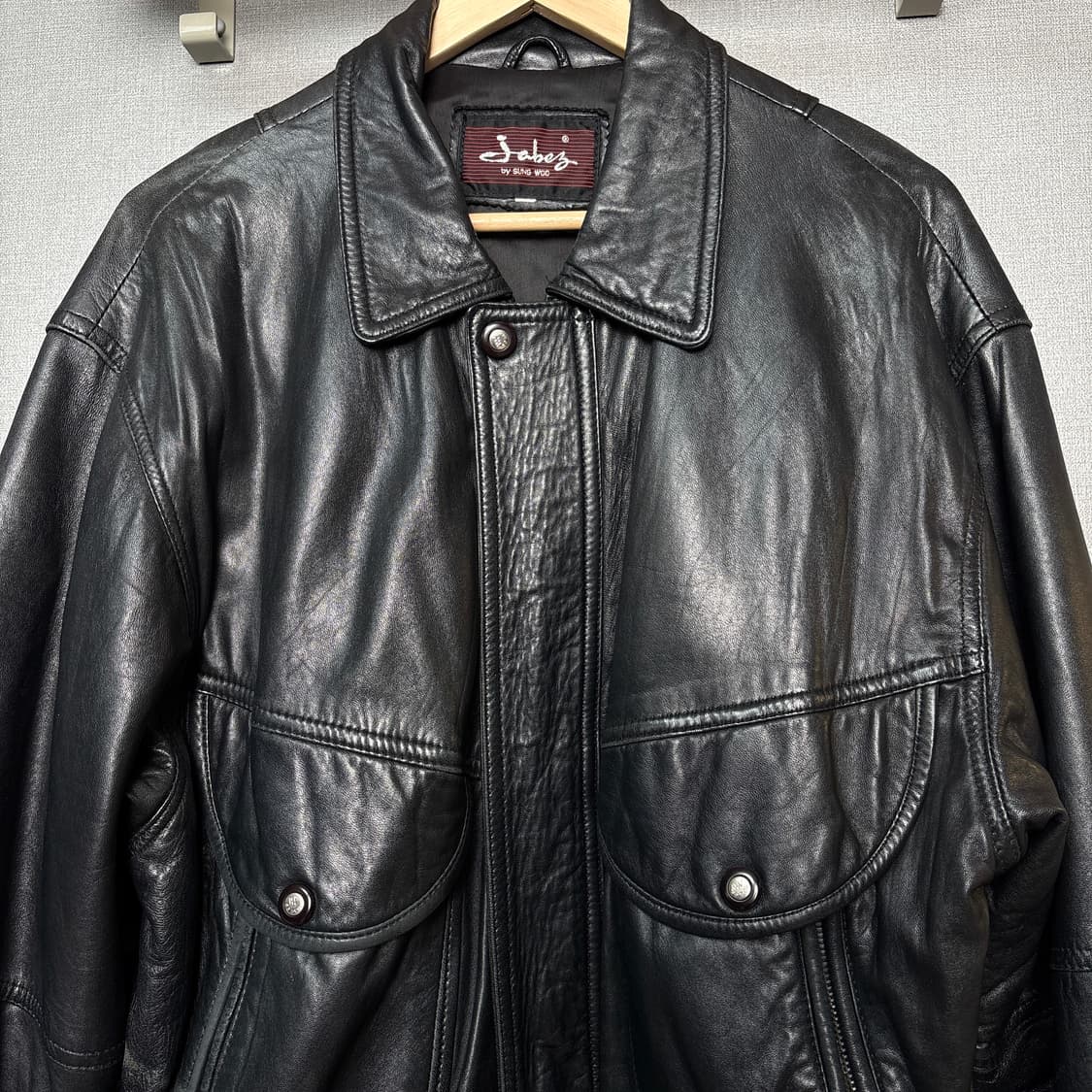 램스킨 봄버자켓 상품이미지3