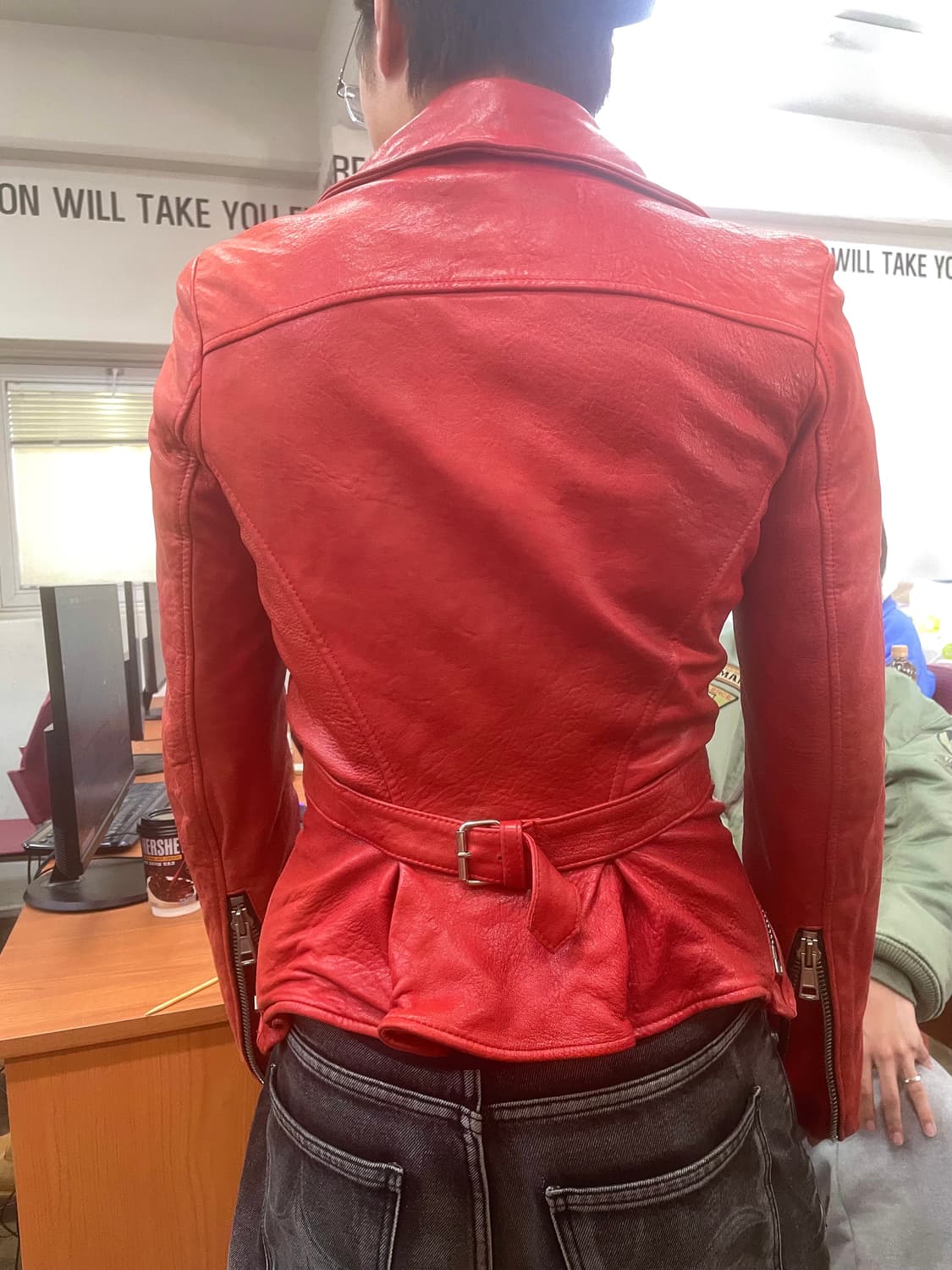 fight club leather jacket 상품이미지8