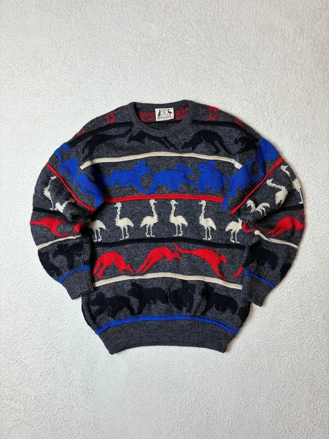 Hysport 90's 3D 니트 스웨터 PN6666 상품이미지1