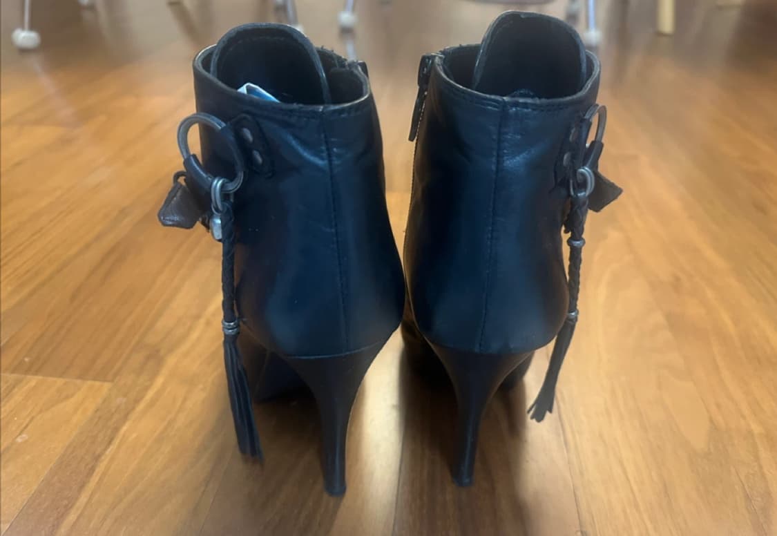 Ash 펑크 레더 힐 블랙 37 상품이미지6