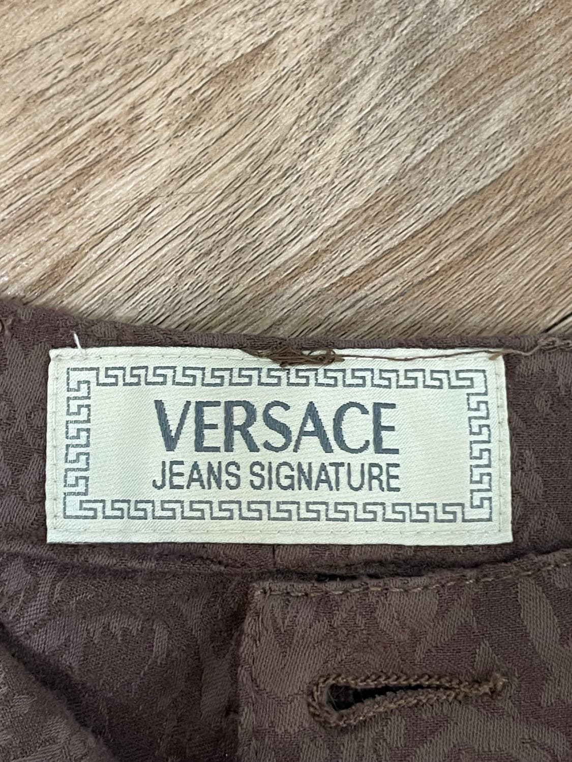 베르사체 여성 브라운 팬츠 상품이미지2