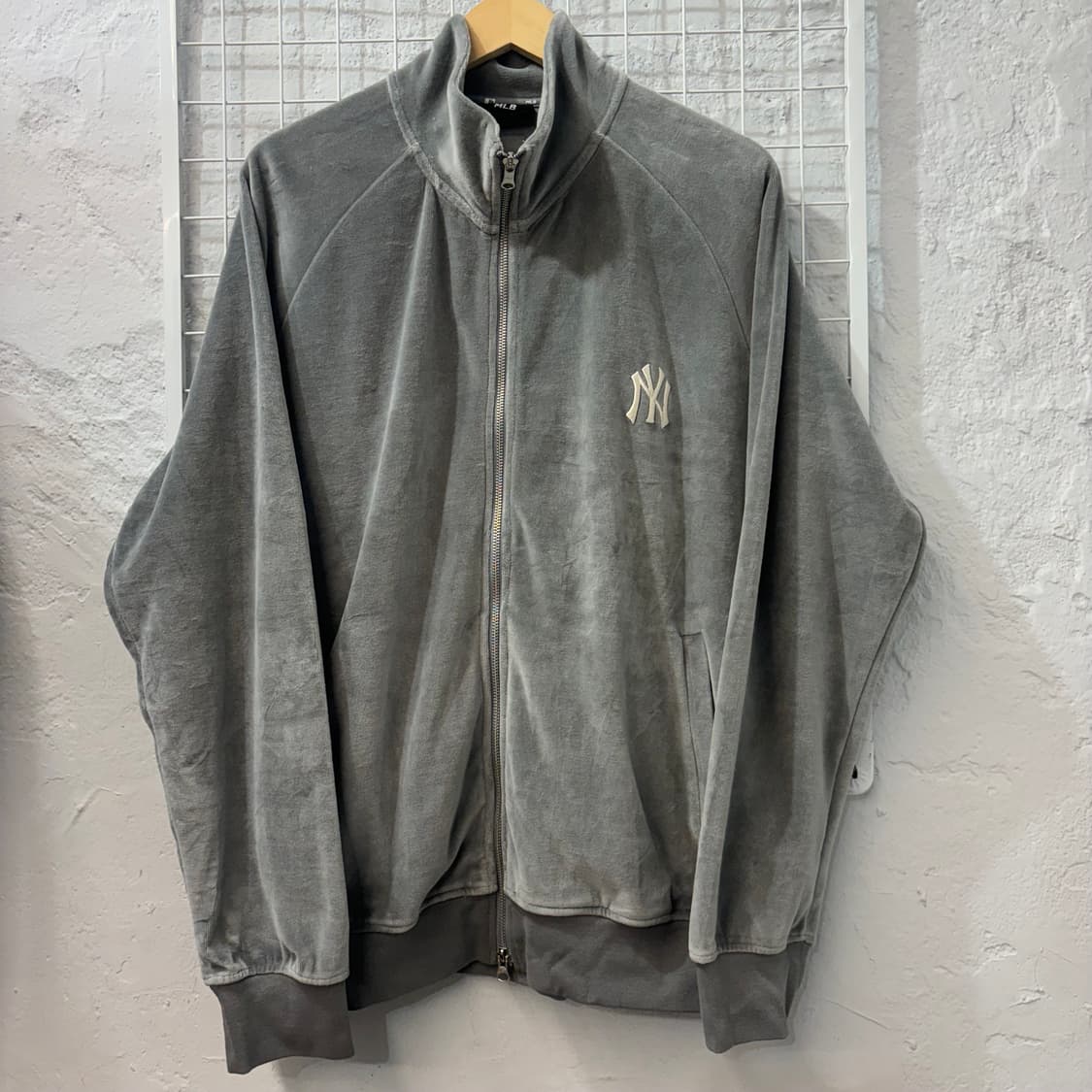 MLB 엠엘비 파스텔 민트 벨뱃 트랙탑 져지 2XL 상품이미지1