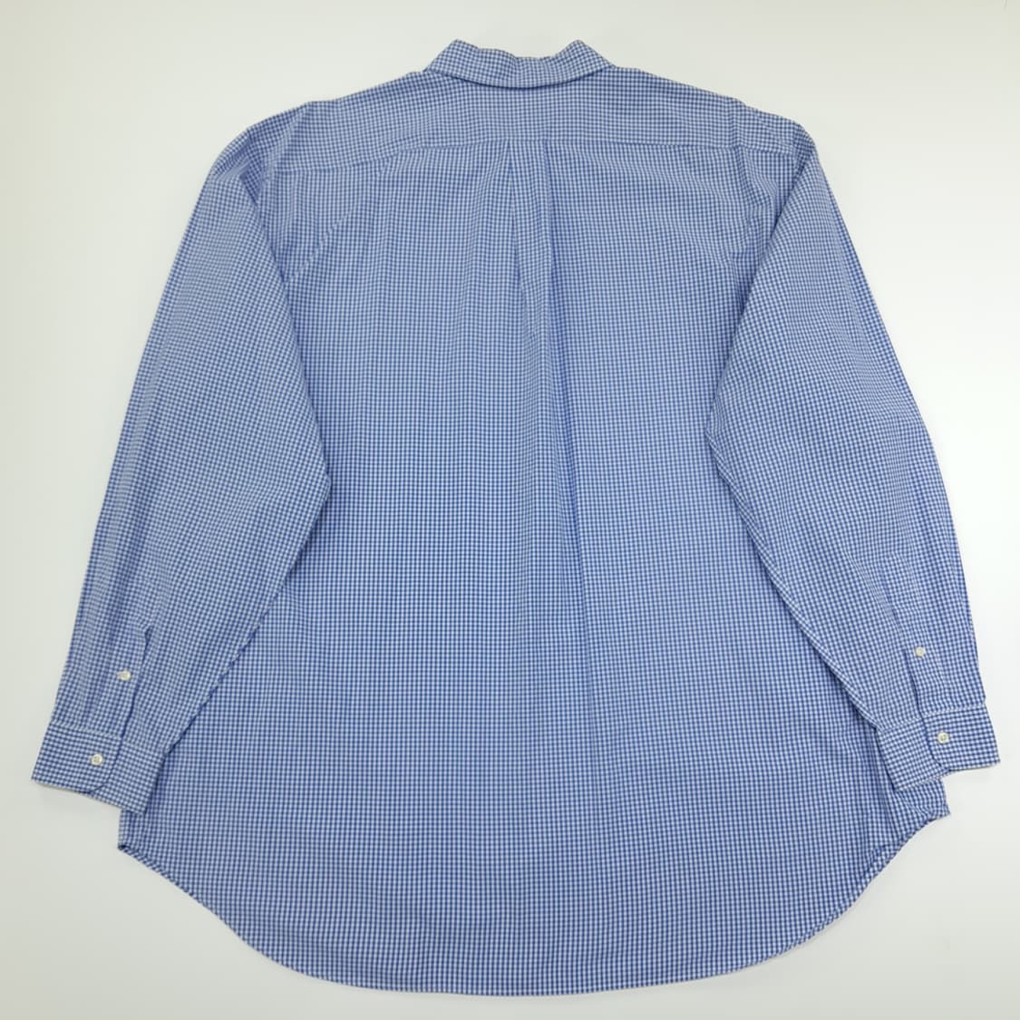 CN831 3XLT 폴로 랄프로렌 블루 마이크로체크 긴팔 셔츠 남방 상품이미지7