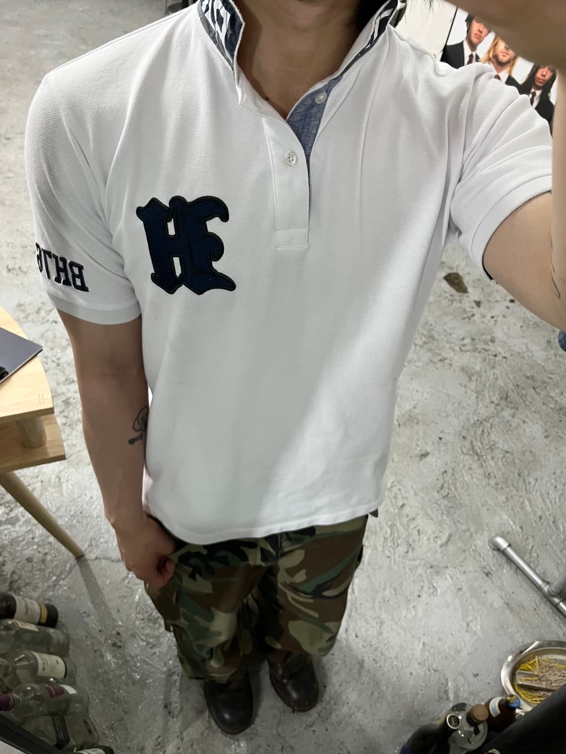 Beams Heart pk tee 상품이미지3