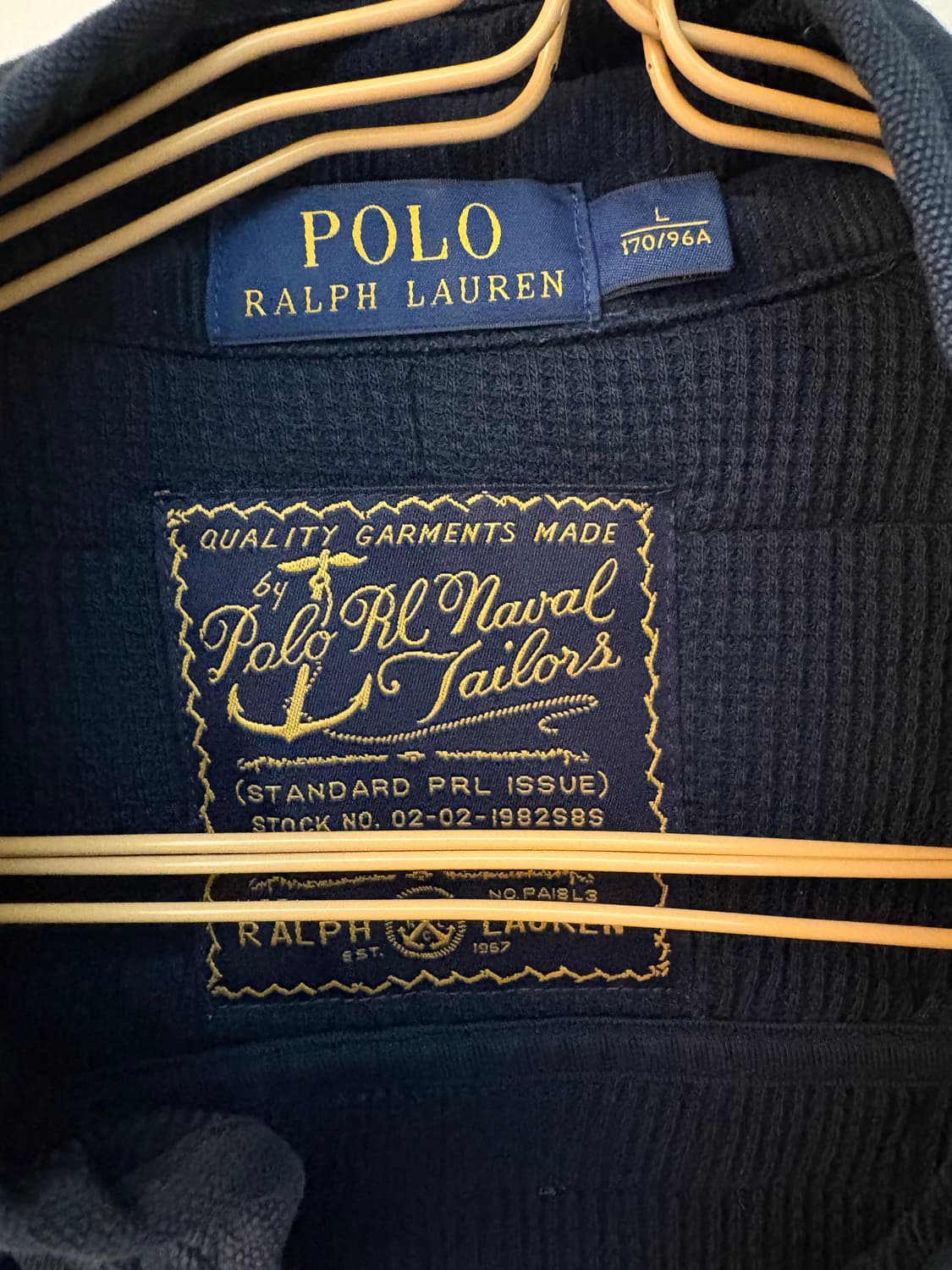 Ralph Lauren Naval Tailor 파이어맨 덱 베스트 상품이미지5