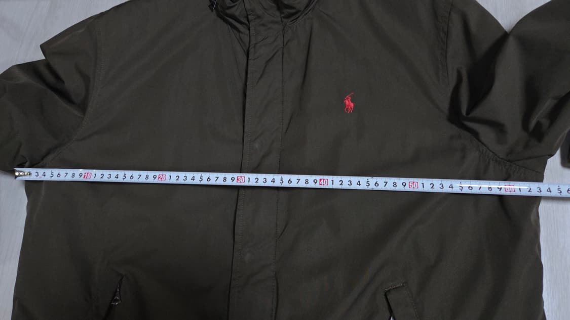 (착샷) 폴로 랄프로렌 페리 자켓 올리브 브라운  상품이미지7