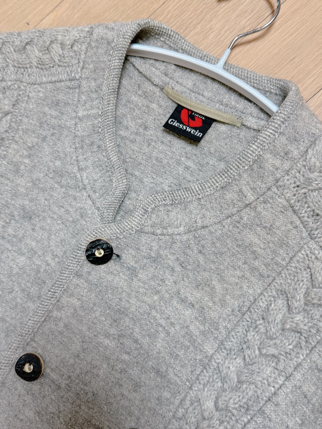 기스바인 Giesswein 압축울 자켓 오버핏 상품이미지7