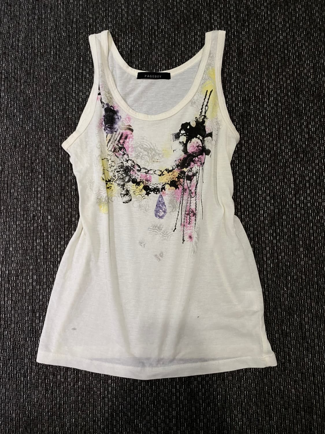 Oriental Mood Chain Print Sleeveless 상품이미지2