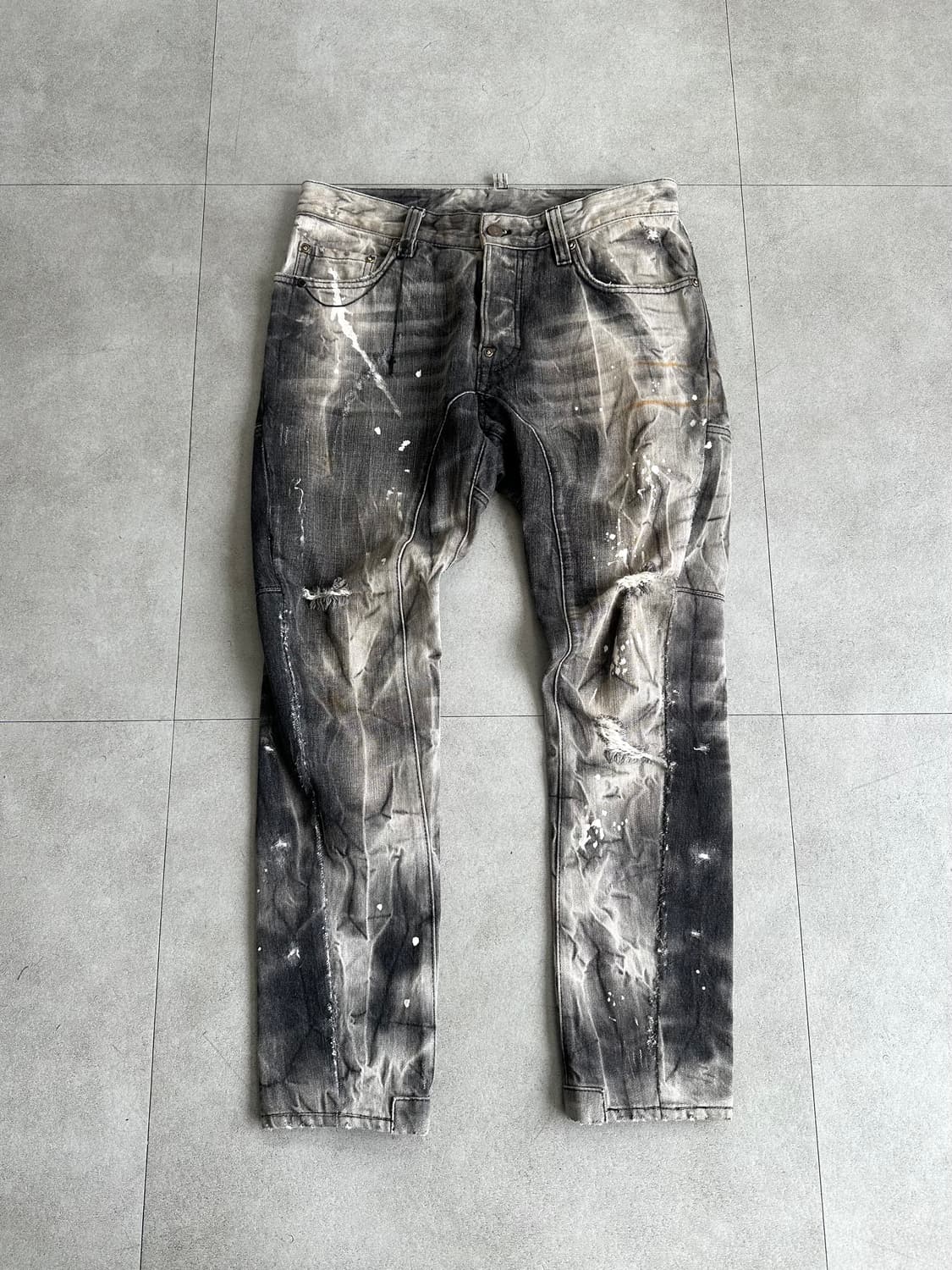 디스퀘어드 크로스 체인 아카이브 새깅진 상품이미지6