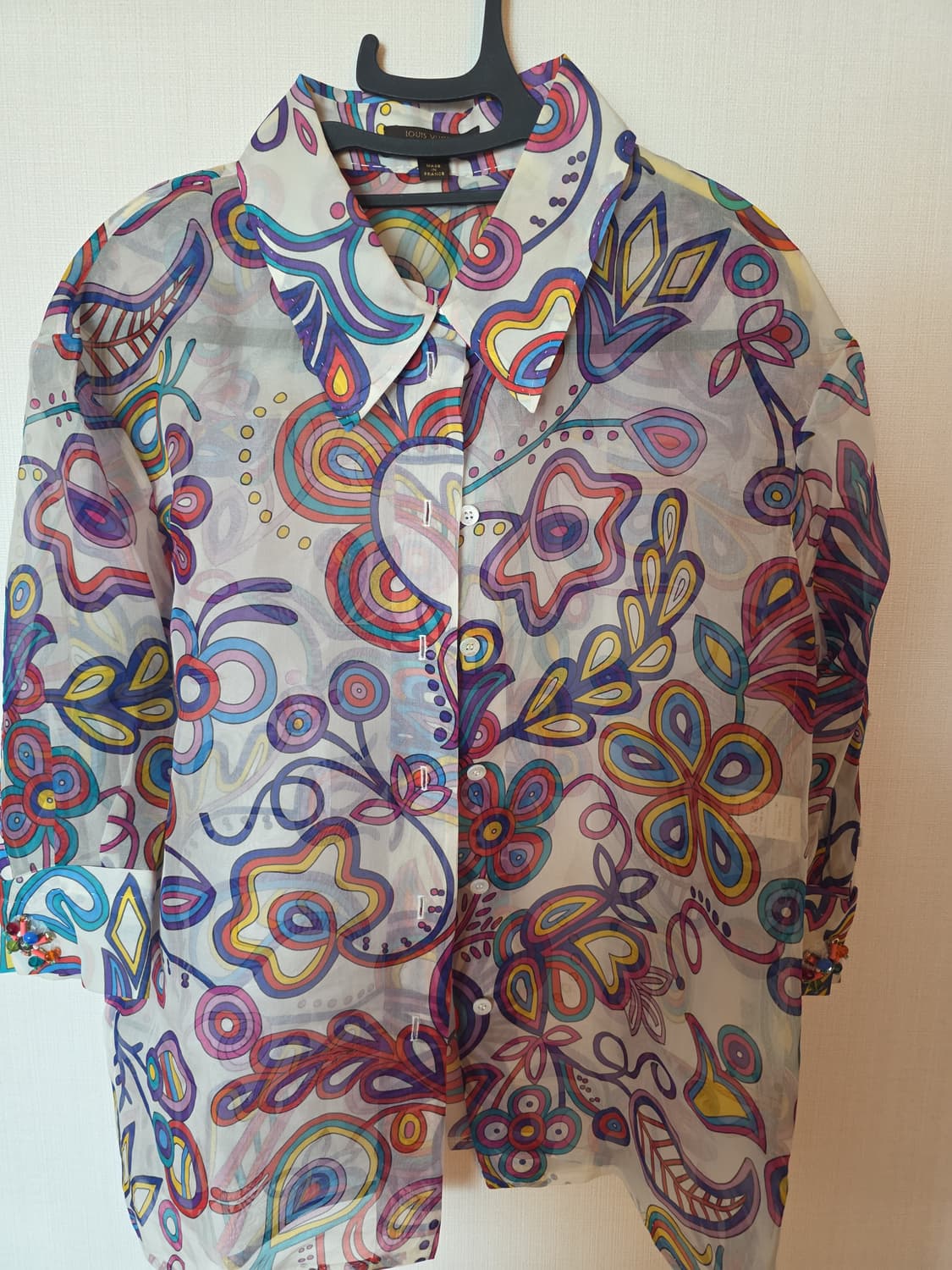 루이비통 플라워패턴 셔츠 34 상품이미지1