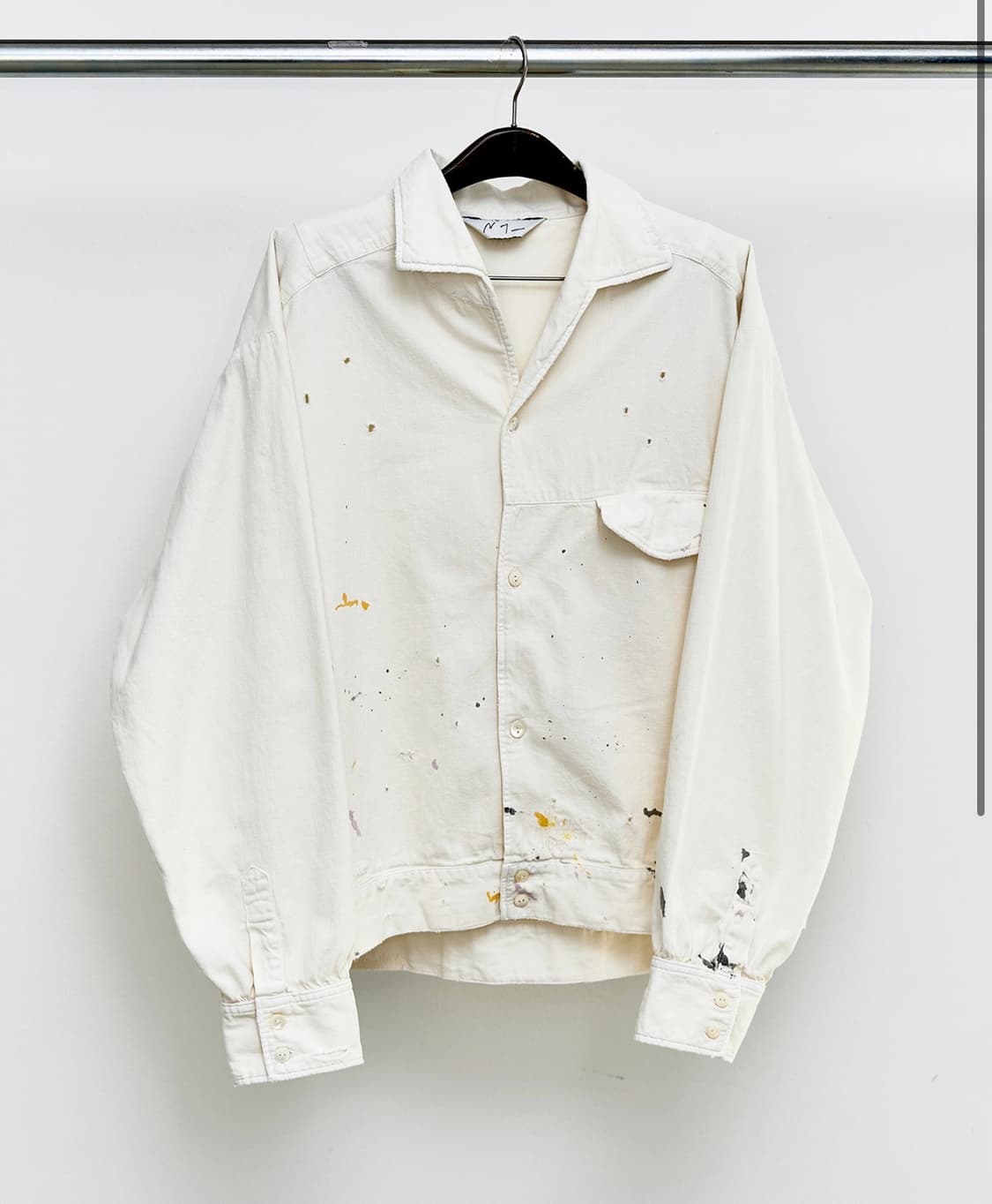 [1] 안셀름 데님 자켓 화이트 에크루 익스클루시브 상품이미지6