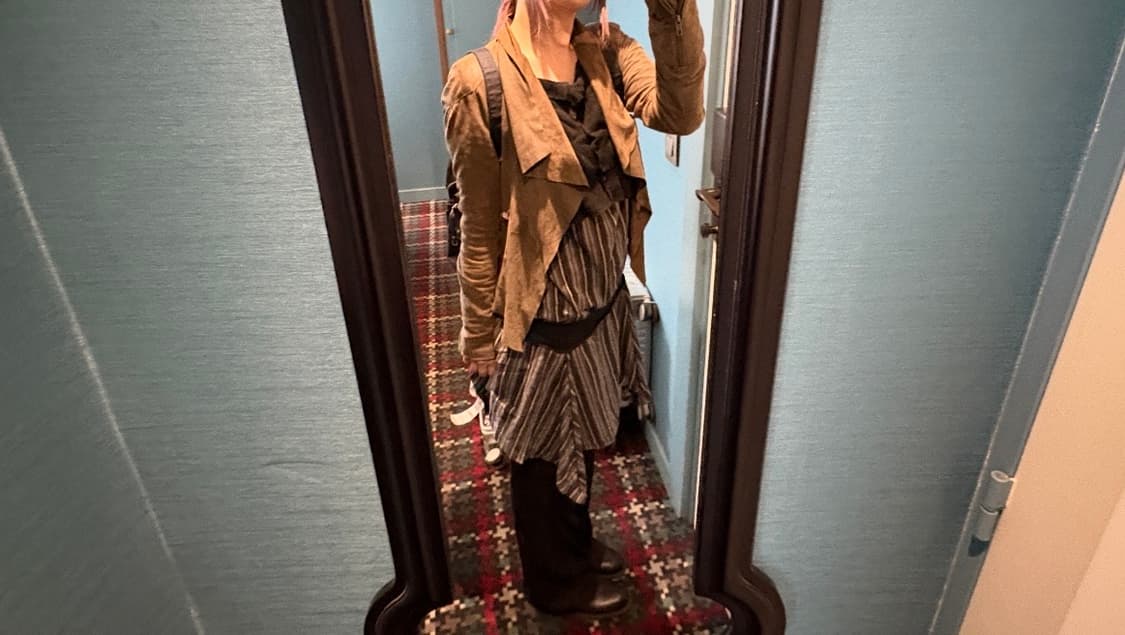 Vintage jacket (양가죽) 상품이미지1