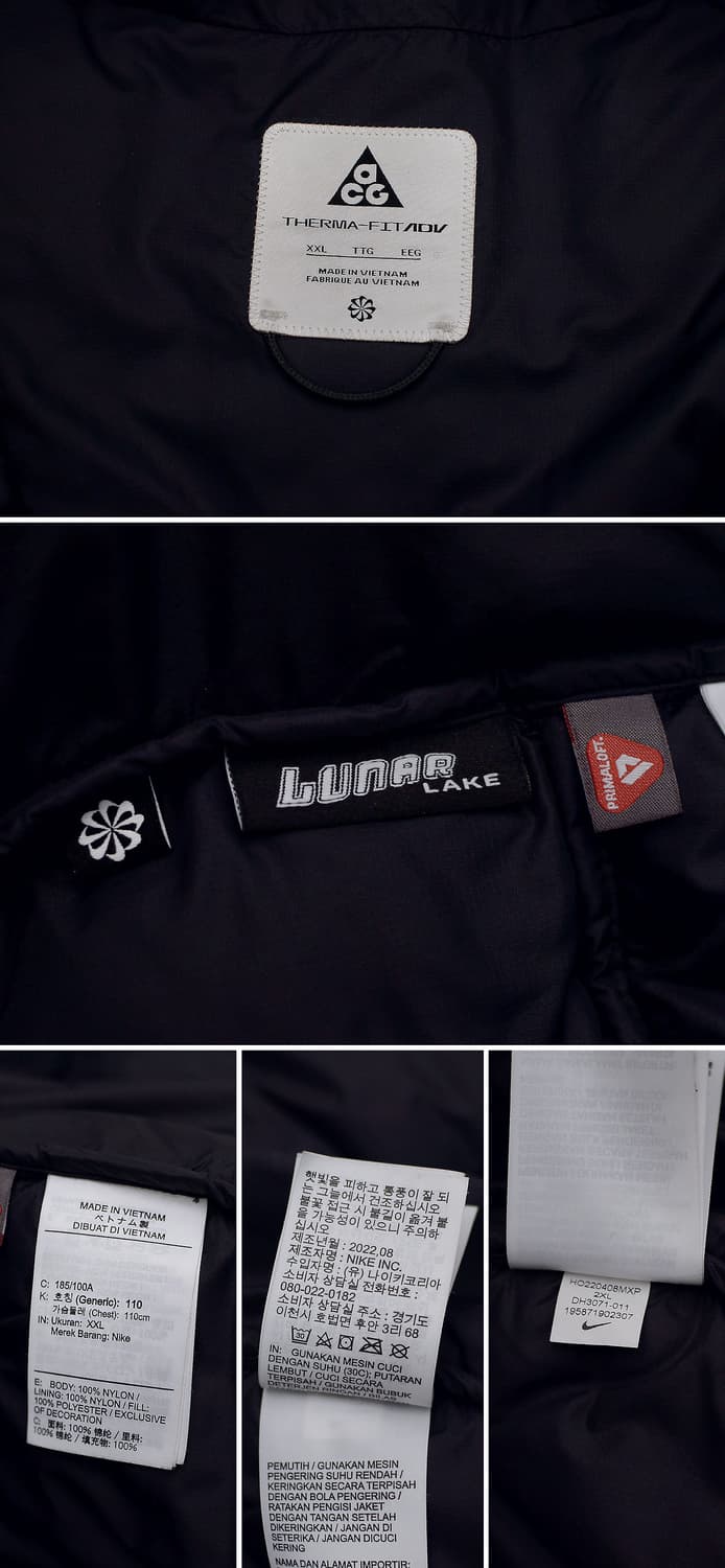 나이키 ACG 루나레이크 ADV 블랙아시아 (2XL / 105+) 상품이미지10