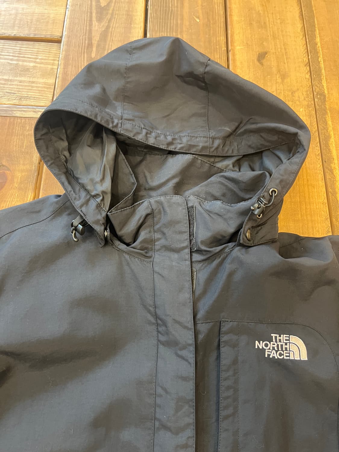 노스페이스 블랙 베이직 후드 바람막이  상품이미지7