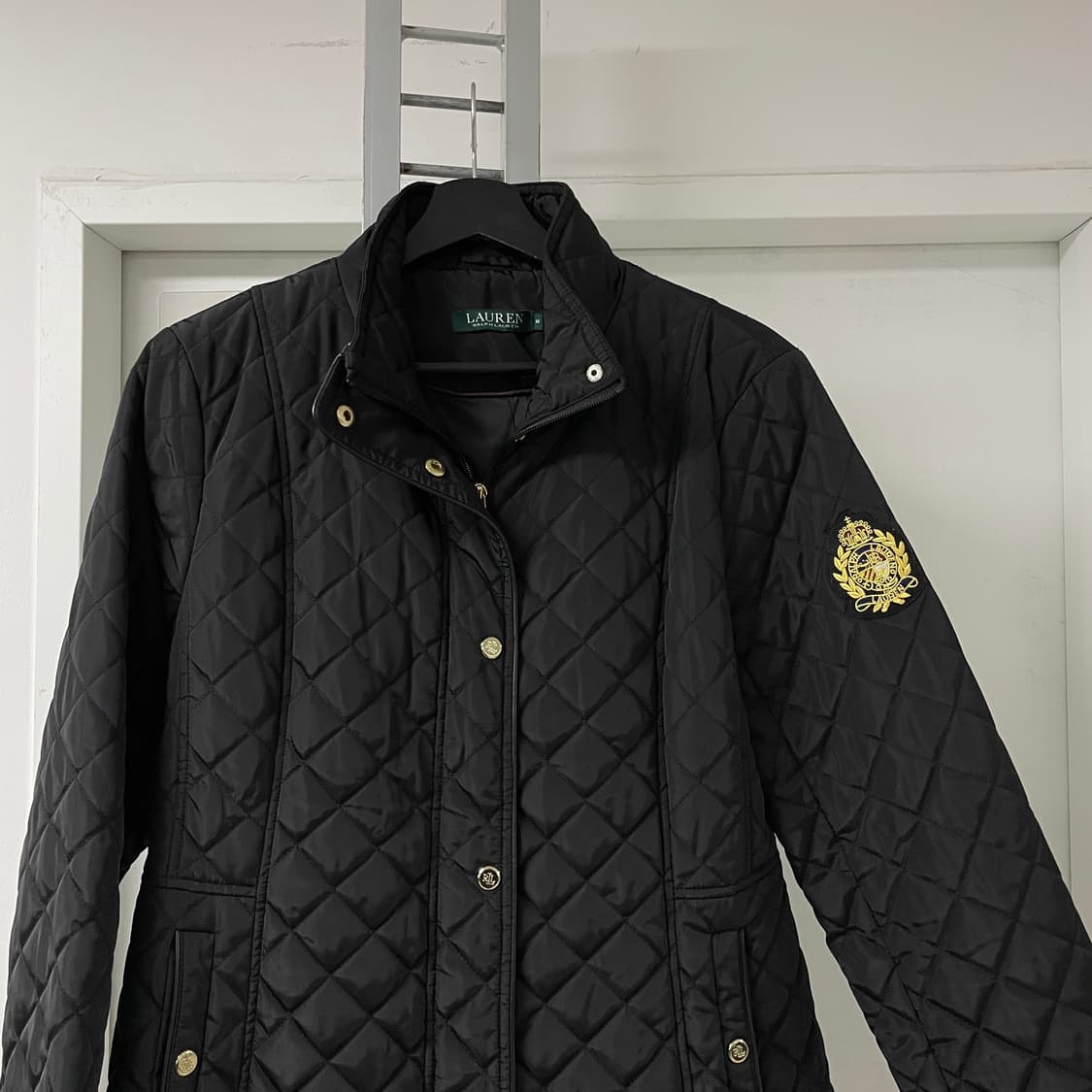 랄프로렌 블랙 퀄팅 자켓 M(W) 상품이미지2