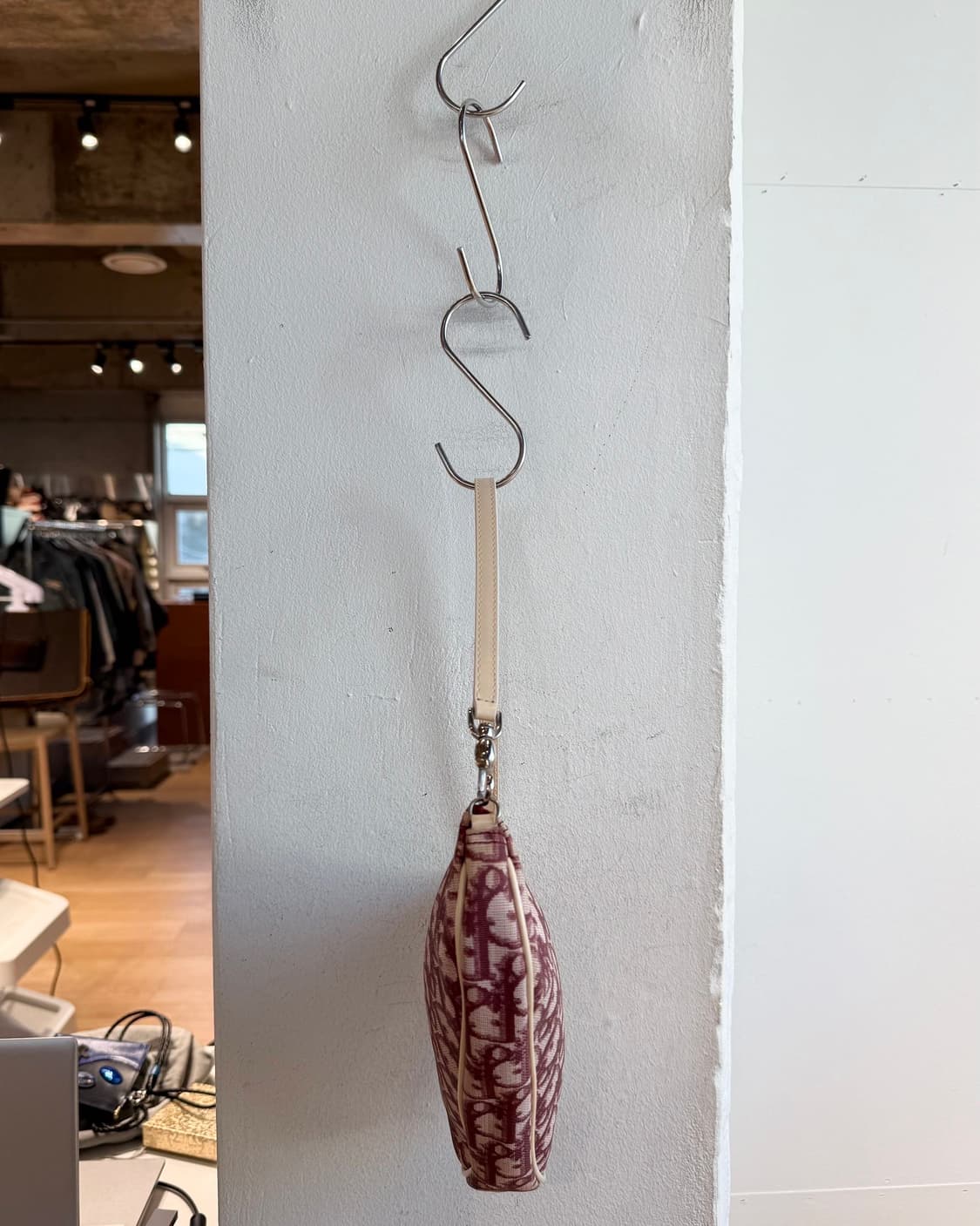 크리스찬 디올 레드 오블리크 새들 숄더백  상품이미지4