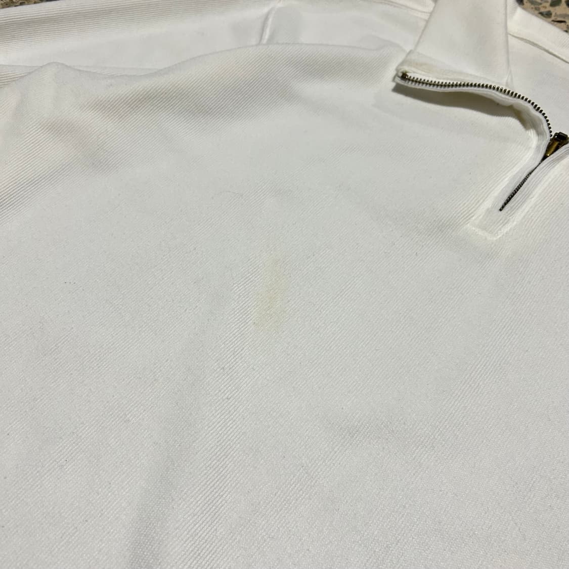 폴로 랄프로렌(POLO RalphLauren)화이트 반집업 니트 상품이미지5