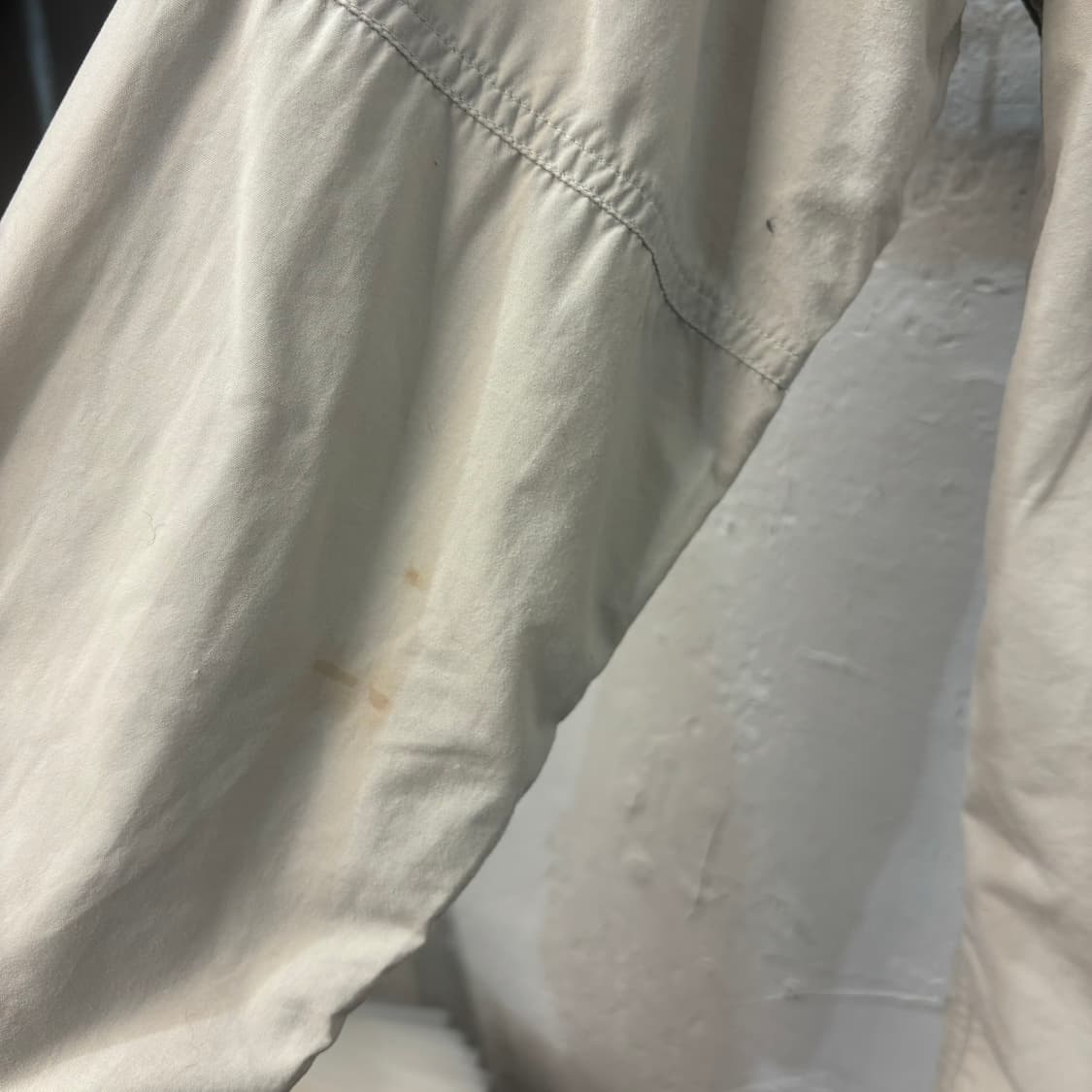 90s 컬럼비아 빈티지 라이트 베이지 셔츠 S 상품이미지8