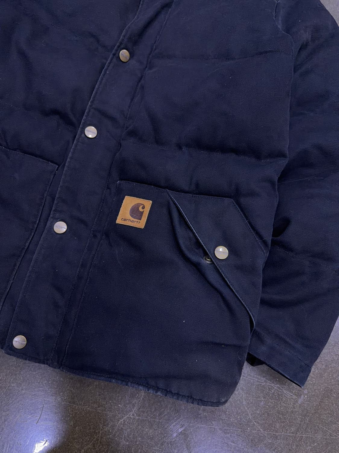 칼하트 더글라스 투웨이 후드 패딩 파카 점퍼 M 상품이미지4