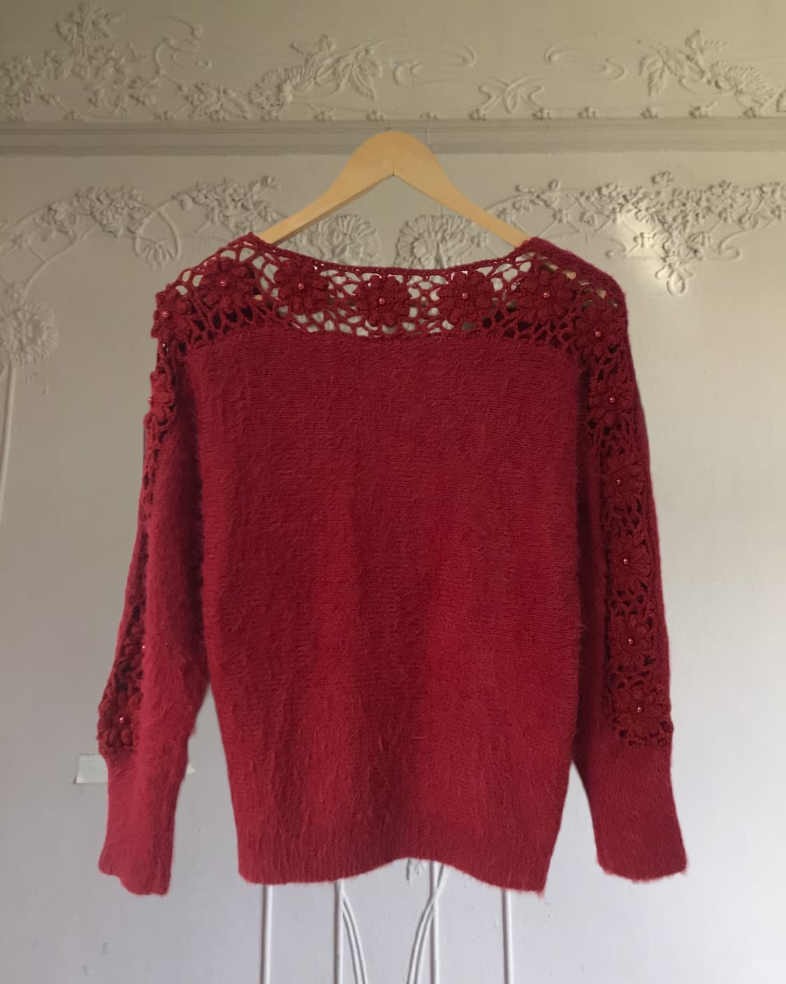 vintage flower net knit 상품이미지8