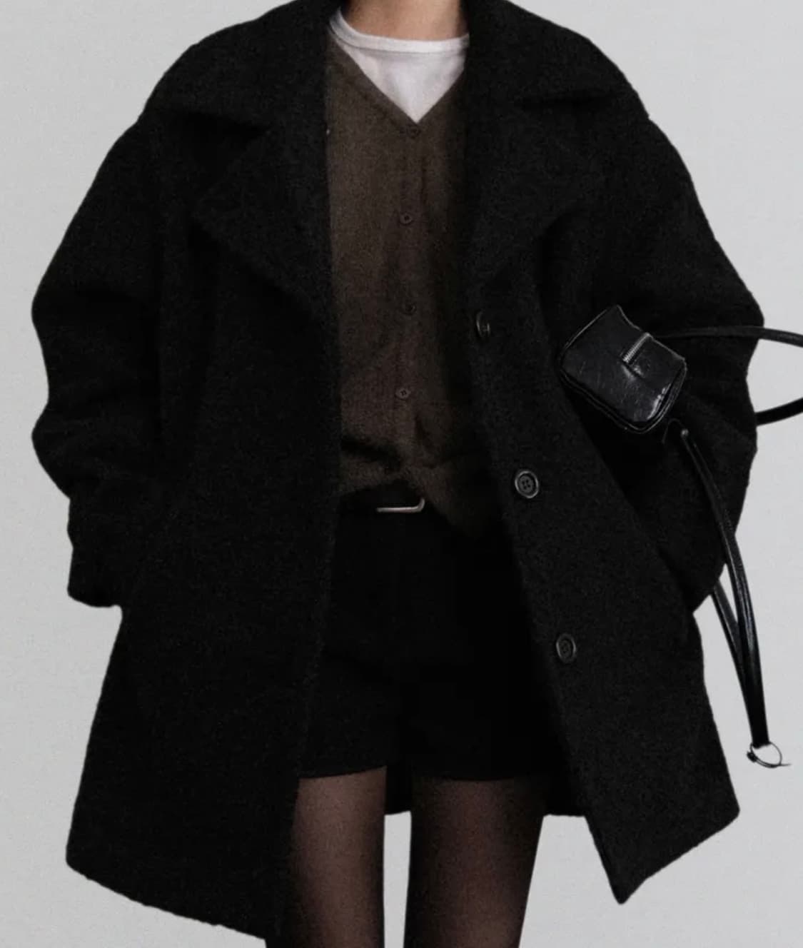 어텀 부클 하프코트 상품이미지1