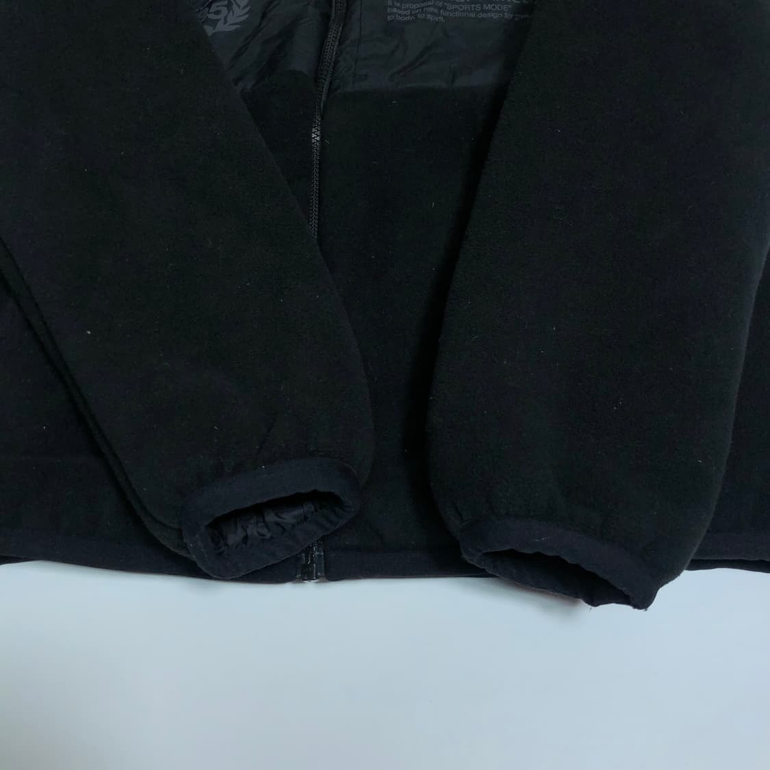 데상트 기모 플리스 점퍼 s 상품이미지6