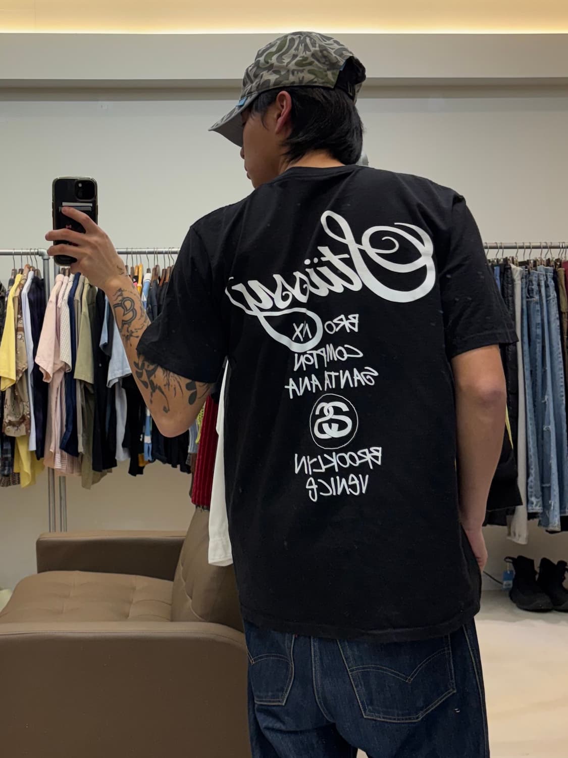 스투시 월드투어 반팔 티셔츠 상품이미지9