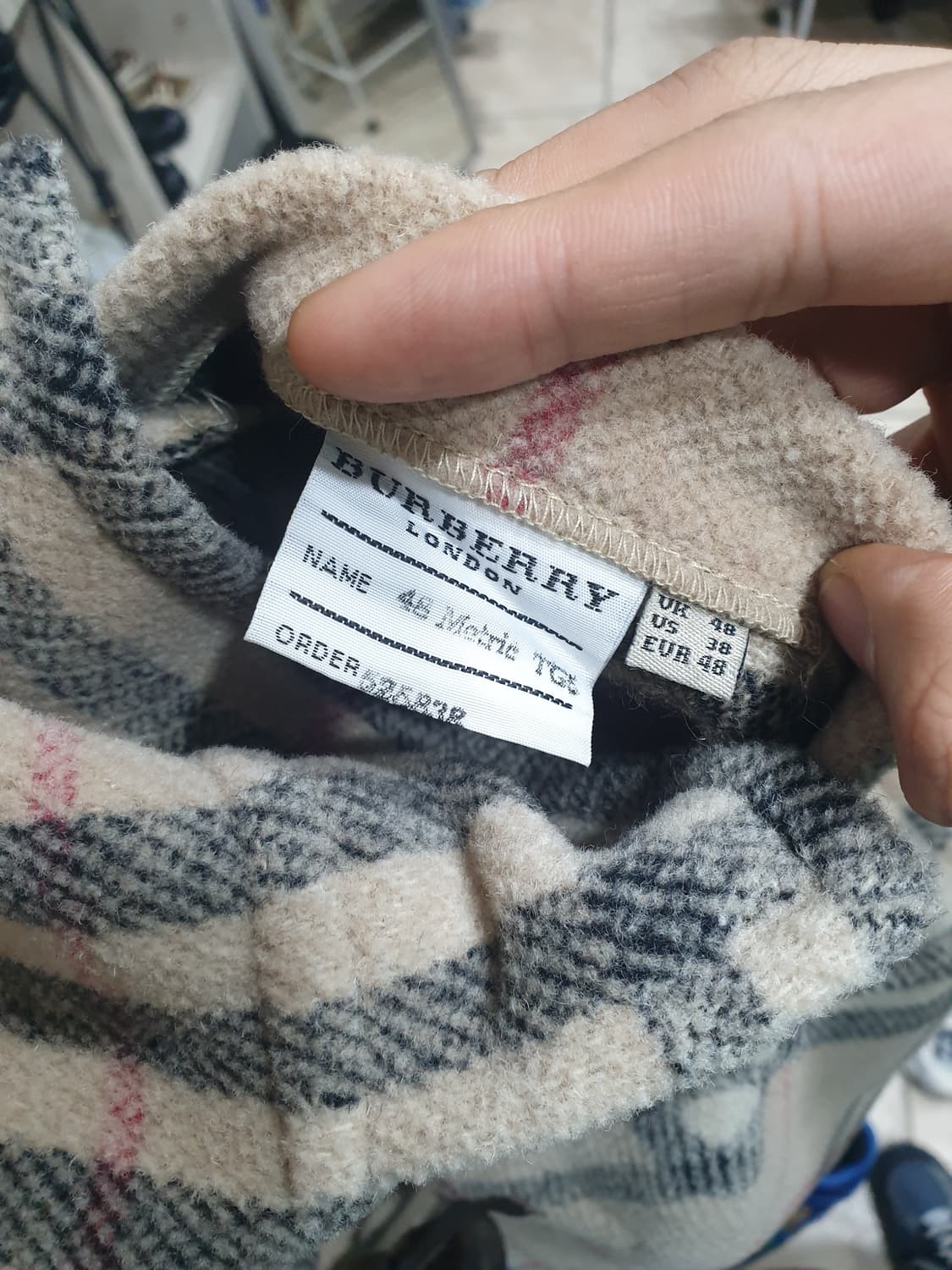 버버리 노바 체크 후드 더플 코트 48 상품이미지6