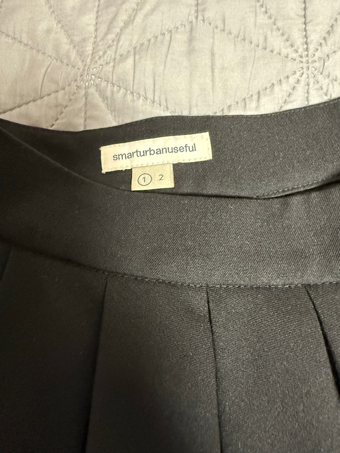 스마트어반유즈풀 suu 코이세이오 플라워 셋업 블랙 1사이즈 상품이미지9