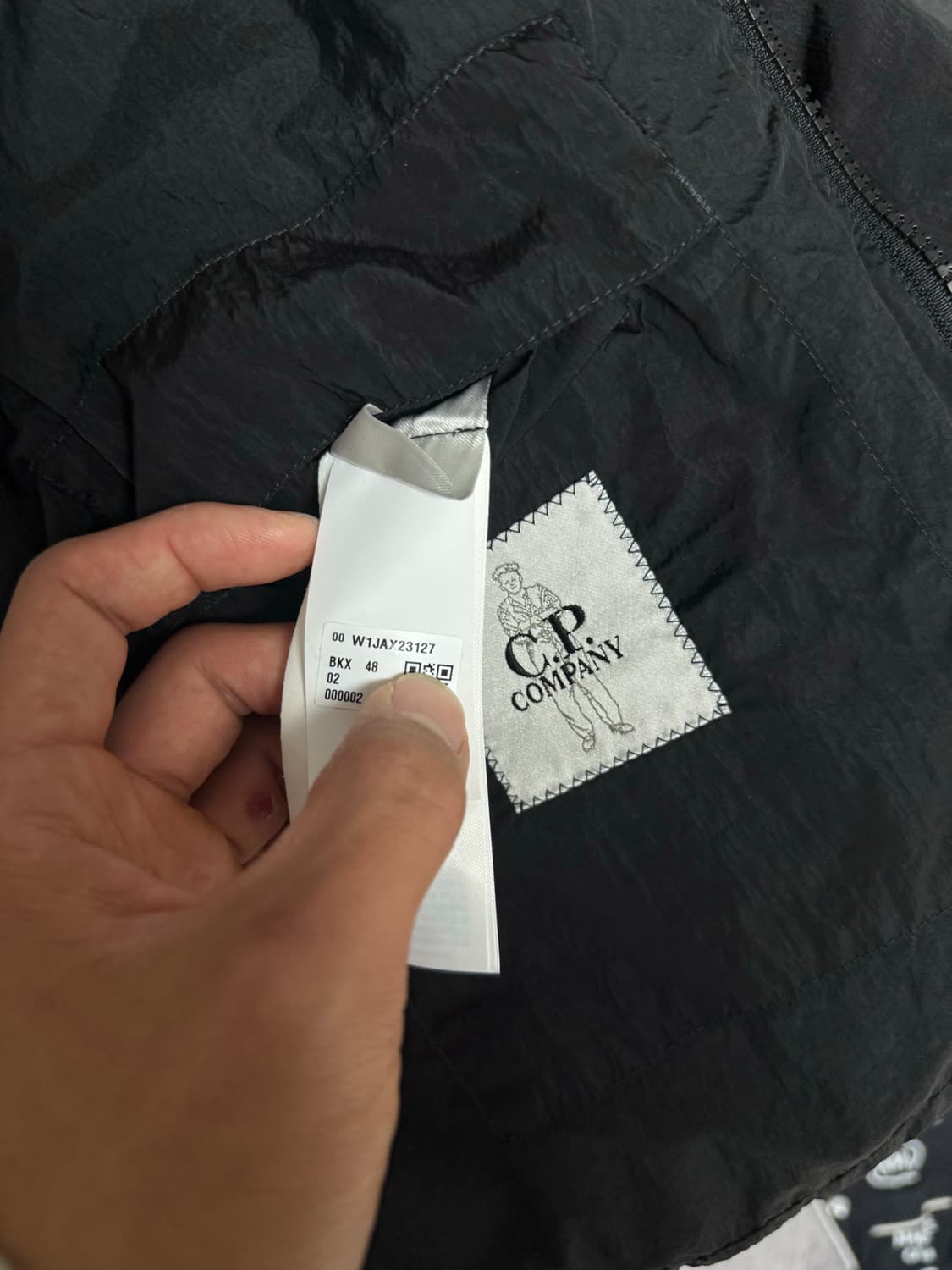 CP컴퍼니 에코크롬 믹스 패딩 상품이미지4