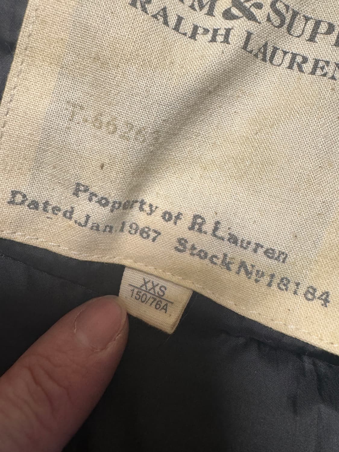 [XXS] 데님앤서플라이 랄프로렌  블랙 패딩베스트 상품이미지5