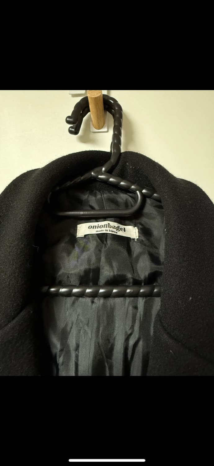 스타일난다 블랙 롱코트 상품이미지3