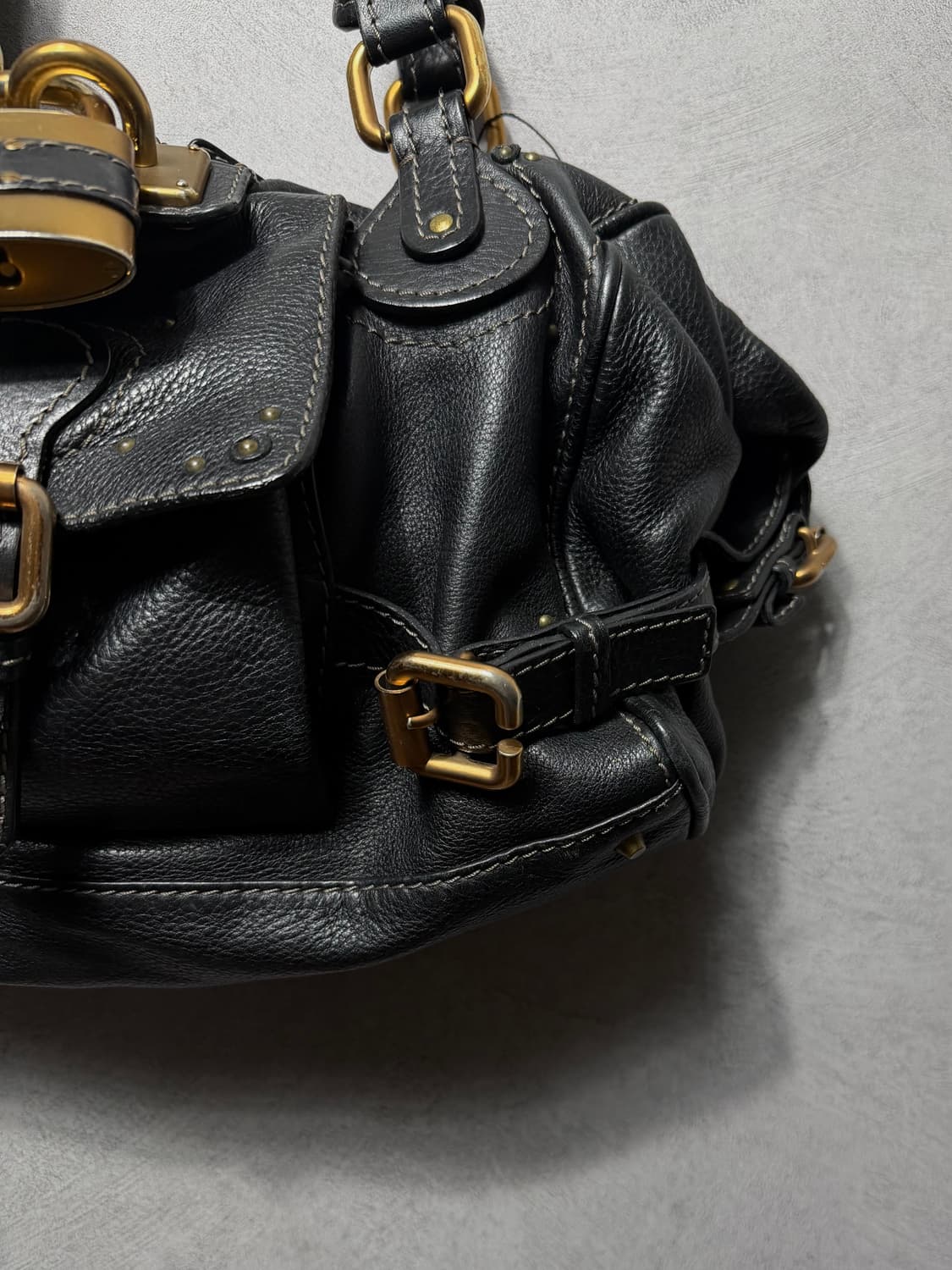 06SS 끌로에패딩턴 백 블랙 상품이미지3