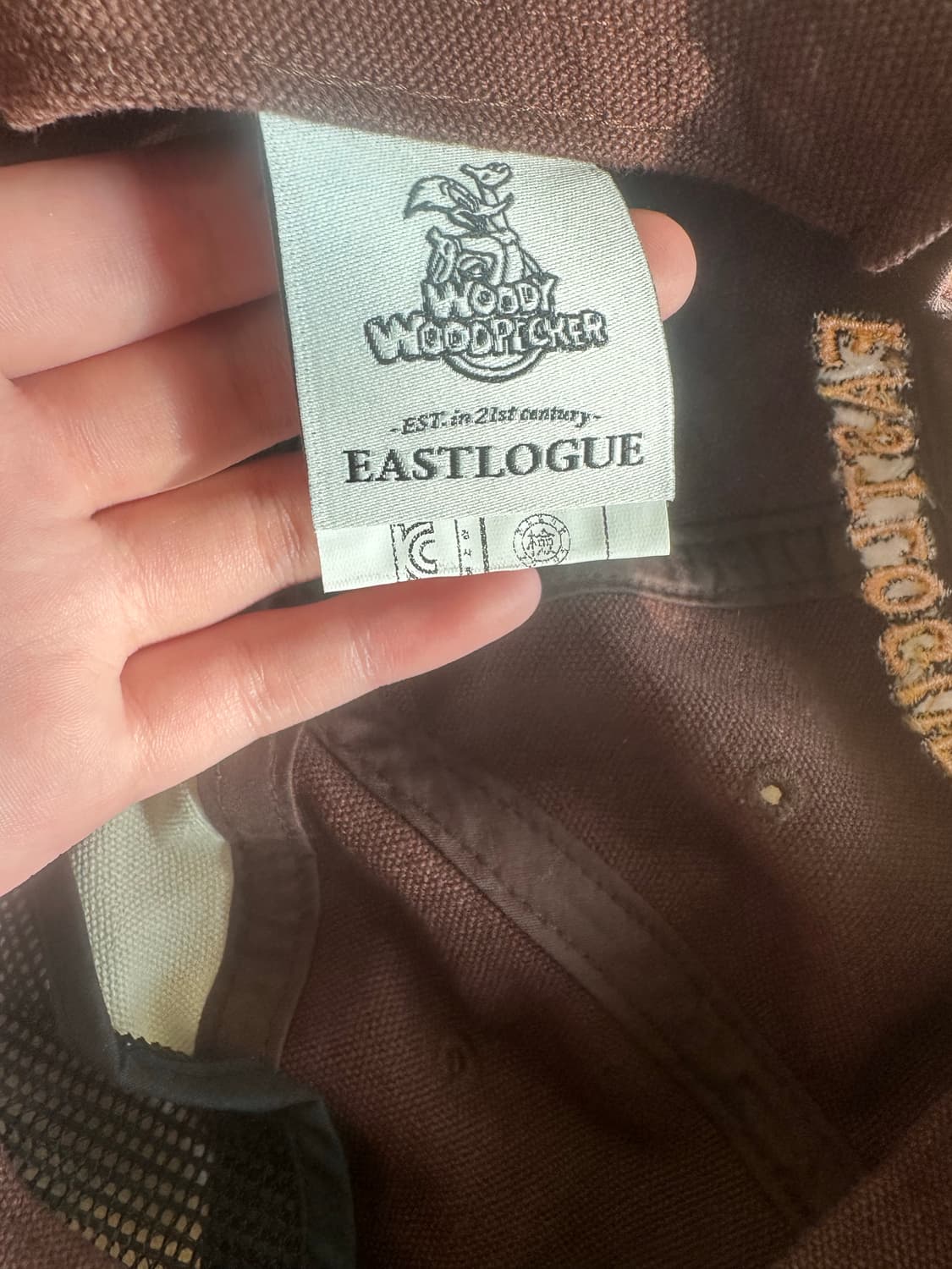 이스트로그 우디 우드페커 캡모자 상품이미지3