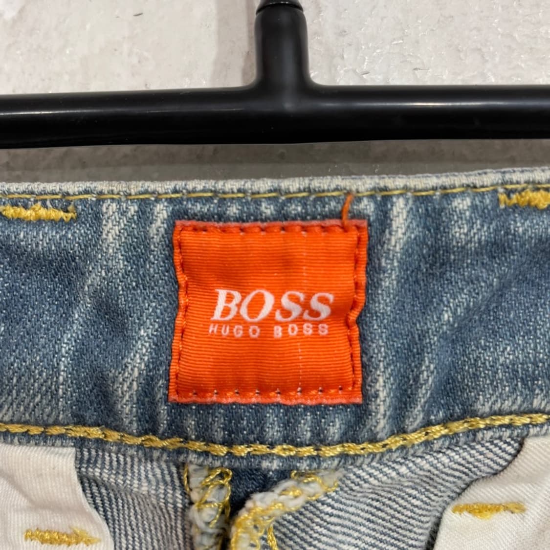 보스 워싱 디테일 데님 팬츠 상품이미지6