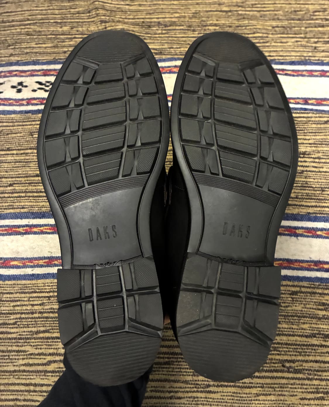 (260)DAKS 닥스 세미캐주얼 쿠셔닝 경량 가죽 로퍼 구두 블랙 상품이미지7