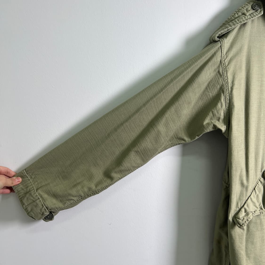 폴로 데님 앤 서플라이 랄프로렌 카키 M-51 피쉬테일 야상 파카 M 상품이미지7