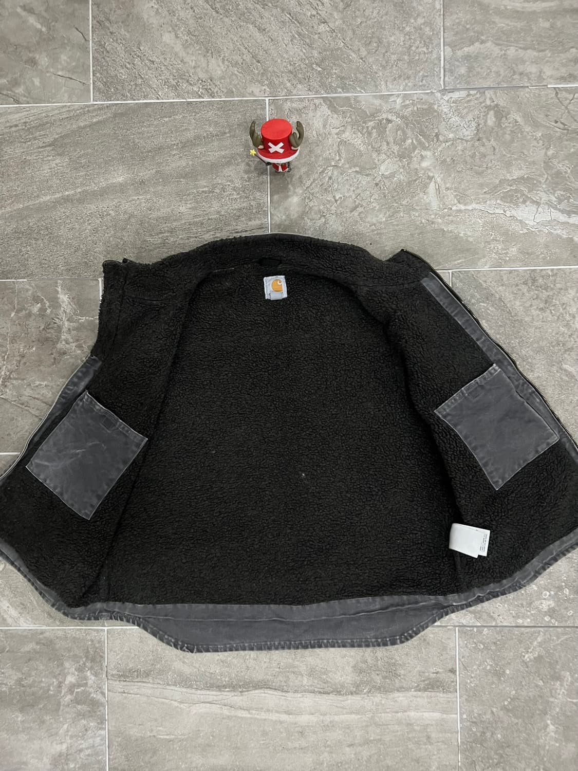 (L)칼하트 셰르파 넥 조끼베스트 V33 GVL 그래블 상품이미지3