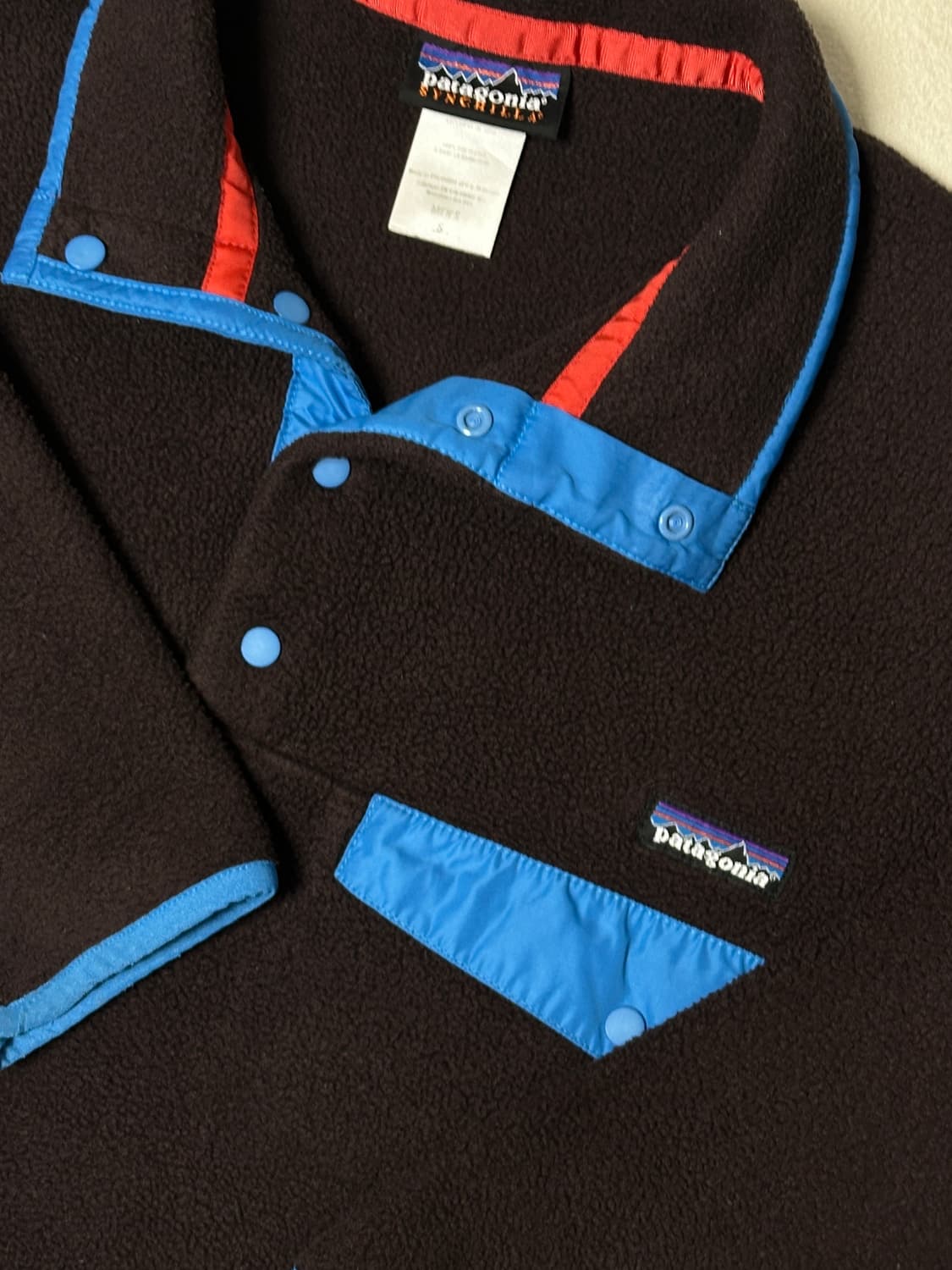 파타고니아 신칠라 브라운 블루 상품이미지1
