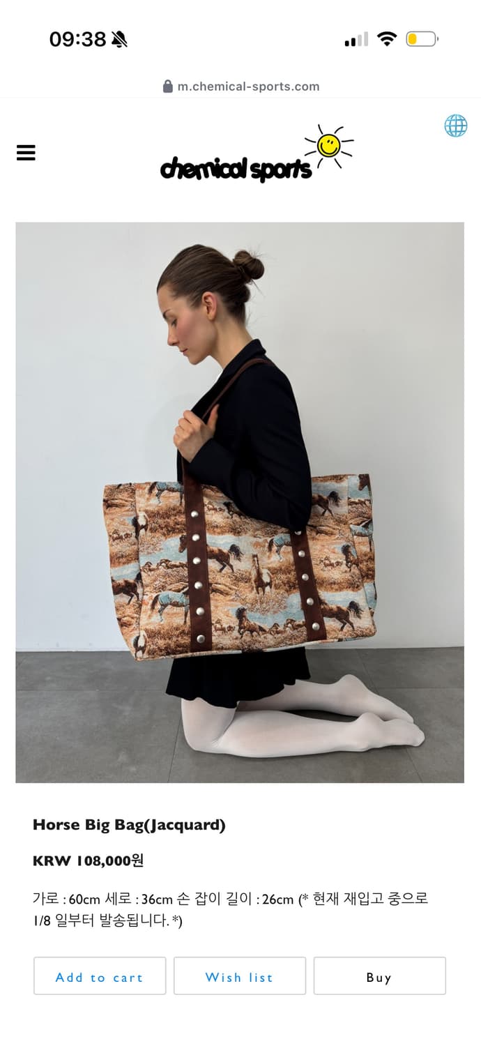 chemical sports horse big bag  상품이미지1