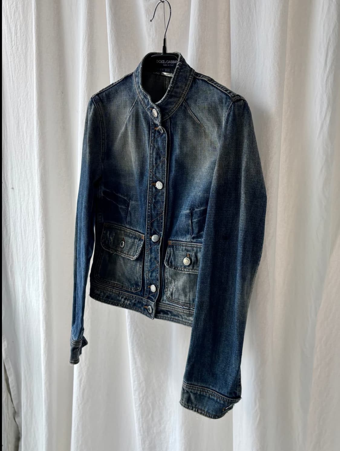 돌체앤가바나 데님 바이커 자켓  상품이미지7